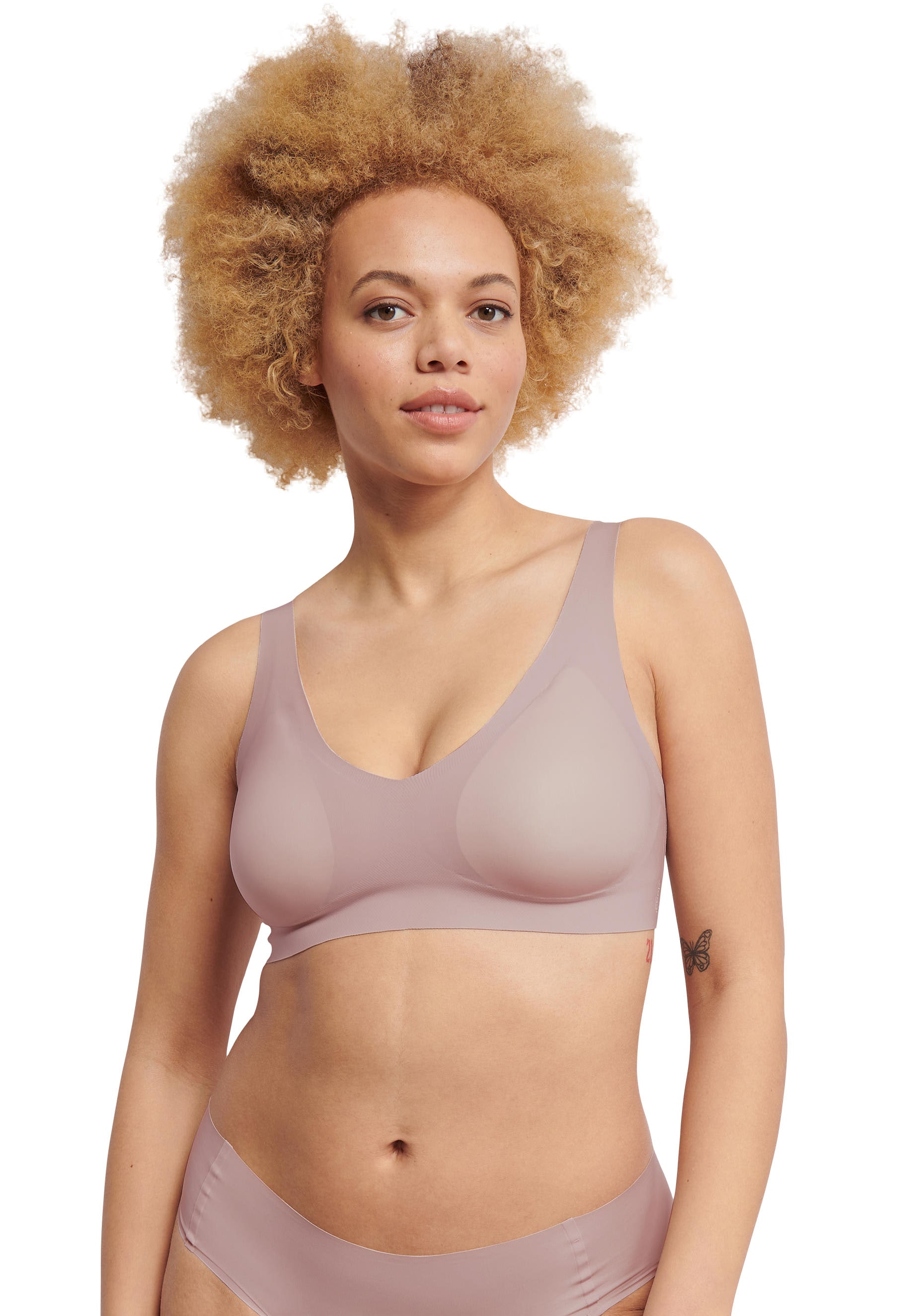 sloggi Bustier »ZERO Feel 2.0 Bralette«, nahtlos und unsichtbar