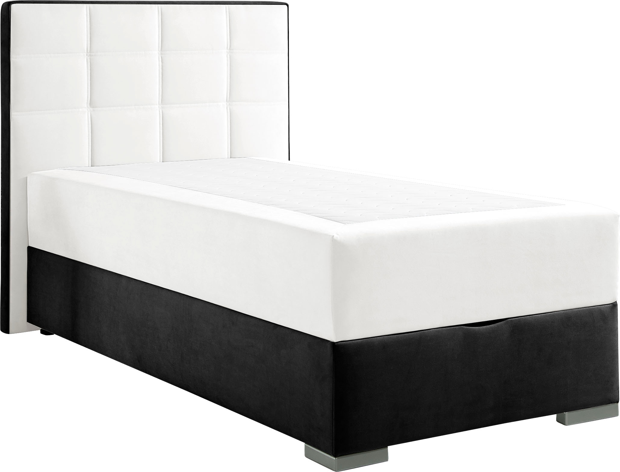 Maintal Boxspringbett mit Bettkasten und Topper