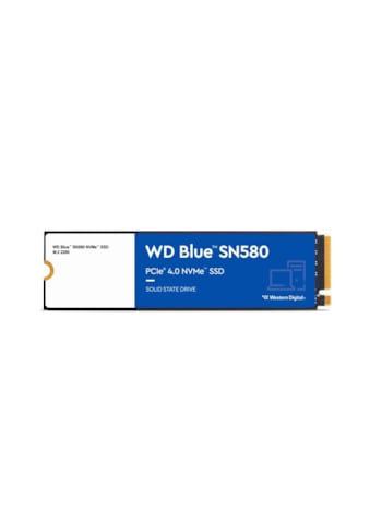 interne SSD »WD Blue™ SN580 NVMe™«, Anschluss PCIe Gen4 NVMe 1.4b