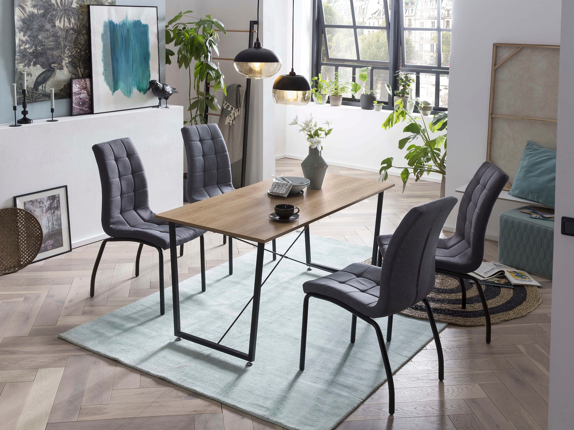 INOSIGN Polsterstuhl »Marla«, (Set), 2 St., Stoff