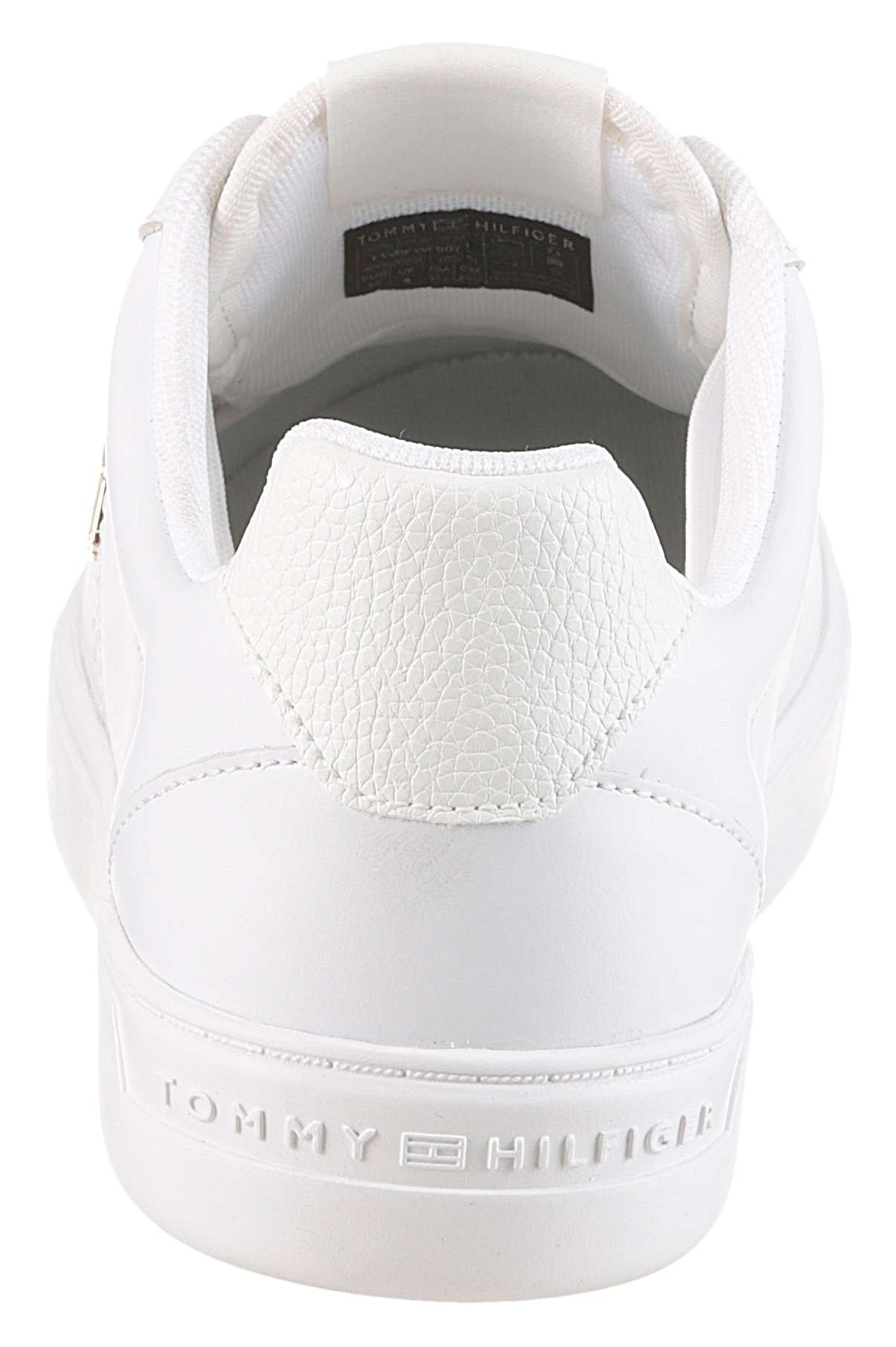 Tommy Hilfiger Sneaker »ESSENTIAL ELEVATED COURT SNEAKER«, Freizeitschuh, Halbschuh, Schnürschuh mit TH-Schmuckelement