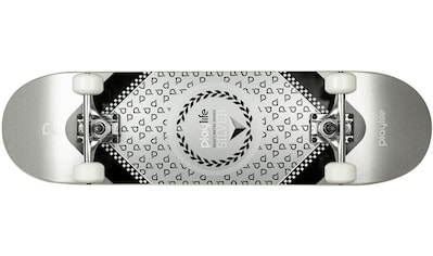 Playlife Skateboard »Heavy Metal Silver« kaufen