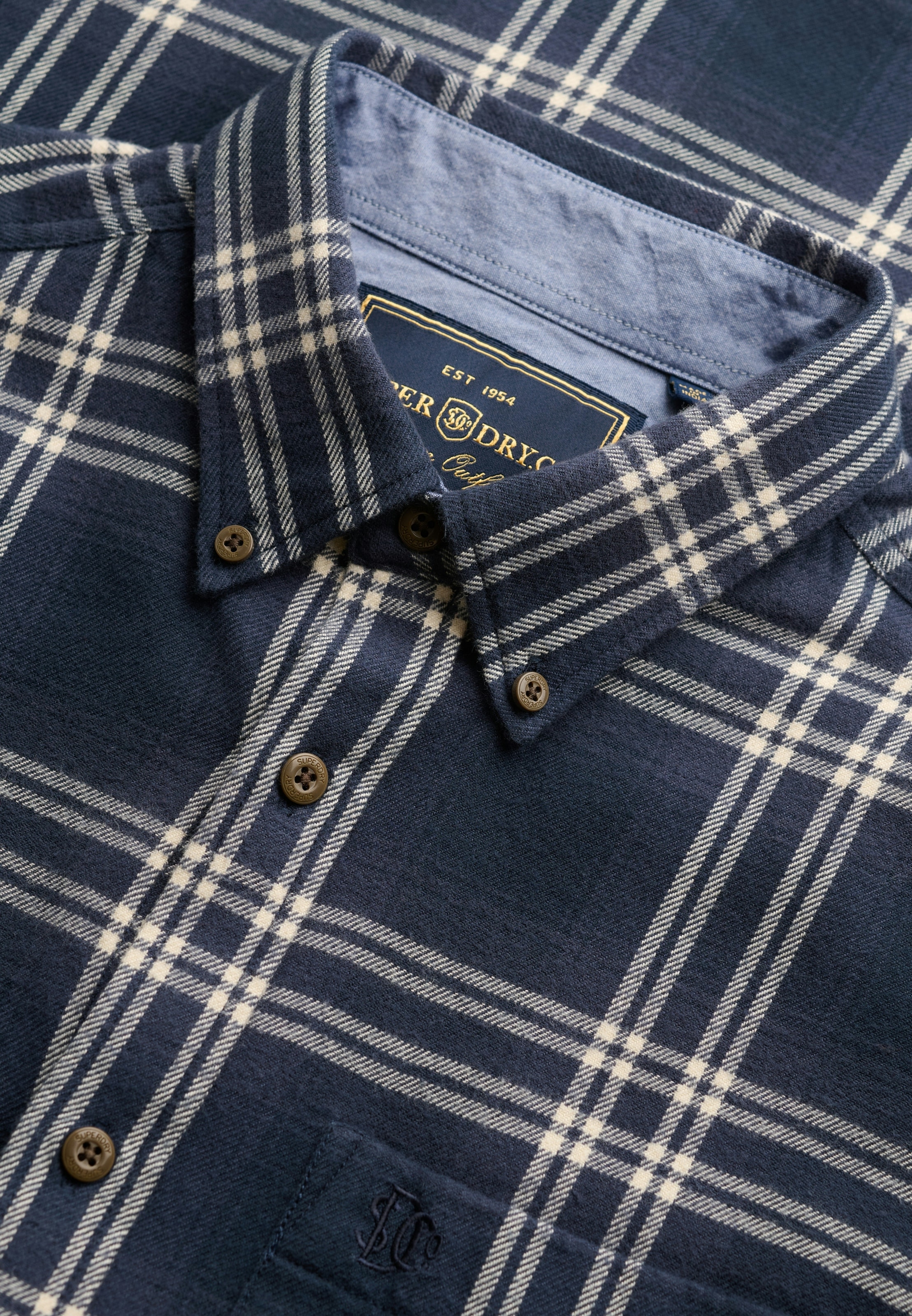 Superdry Langarmhemd »L/S COTTON LUMBERJACK SHIRT« Baumwolle, regular fit