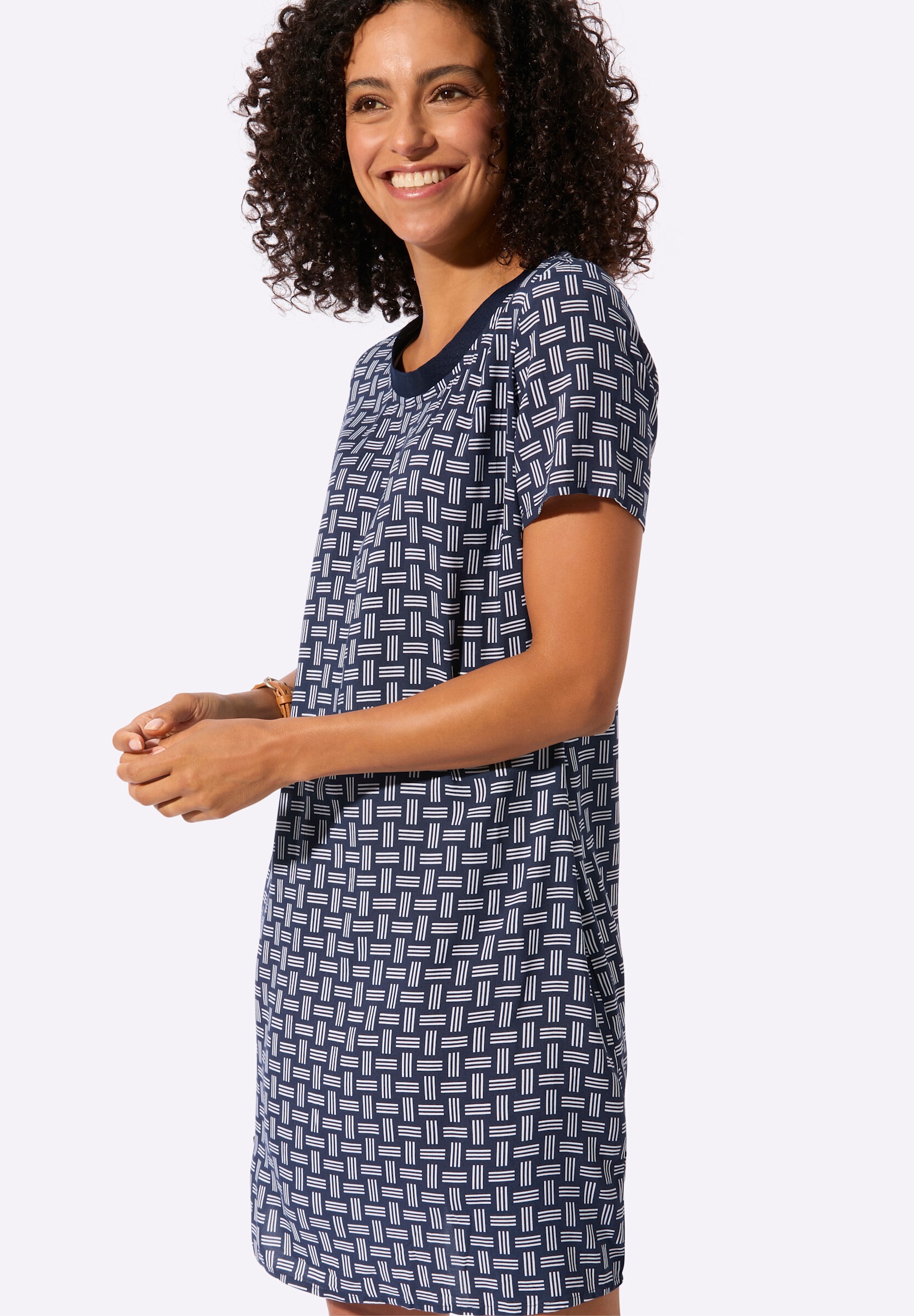 Witt Jerseykleid »Webkleid Webkleid in figurfreundlicher A-Linie«