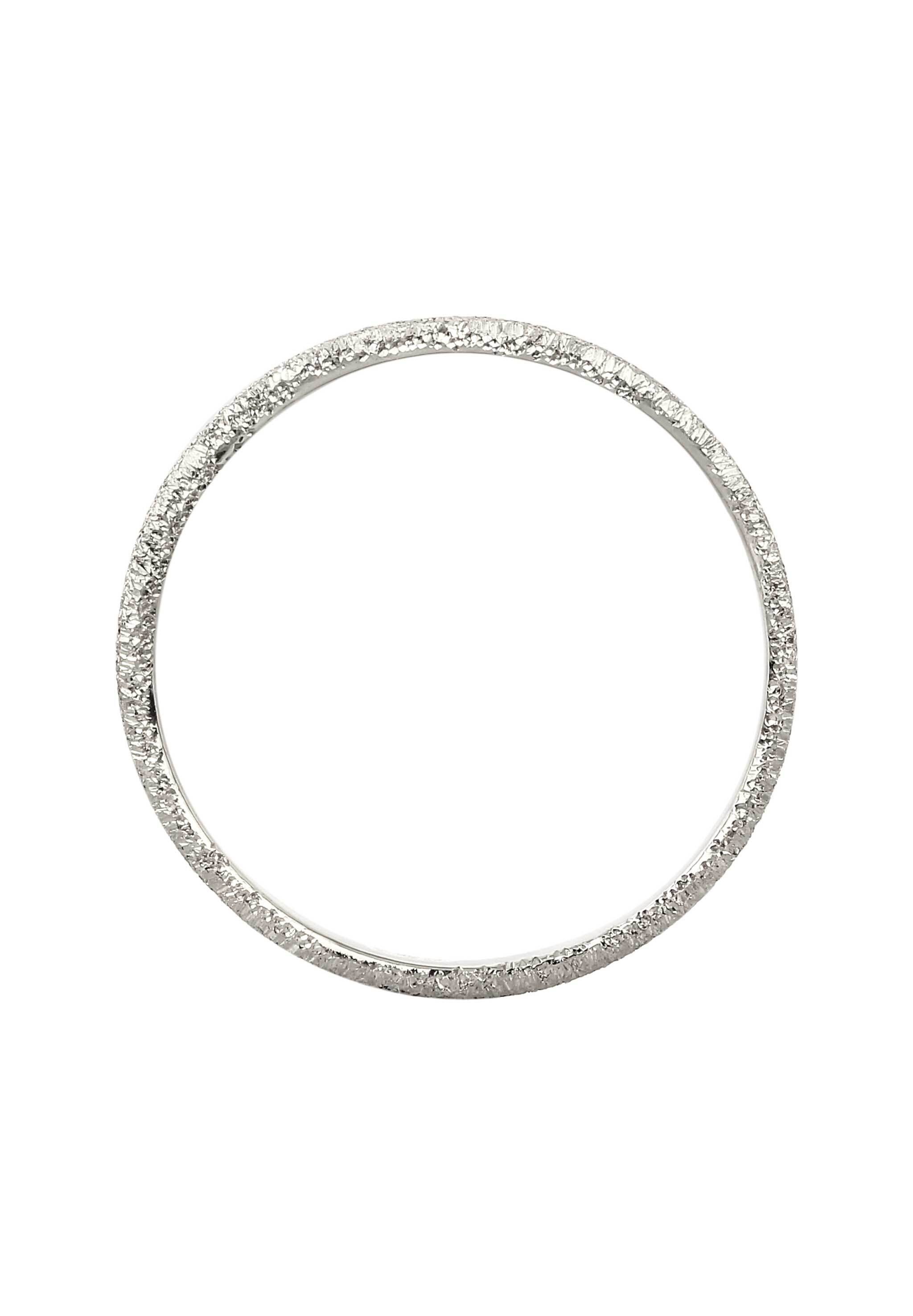 Kuzzoi Silberring »Ring Bandring strukturiert 925 Sterling Silber«