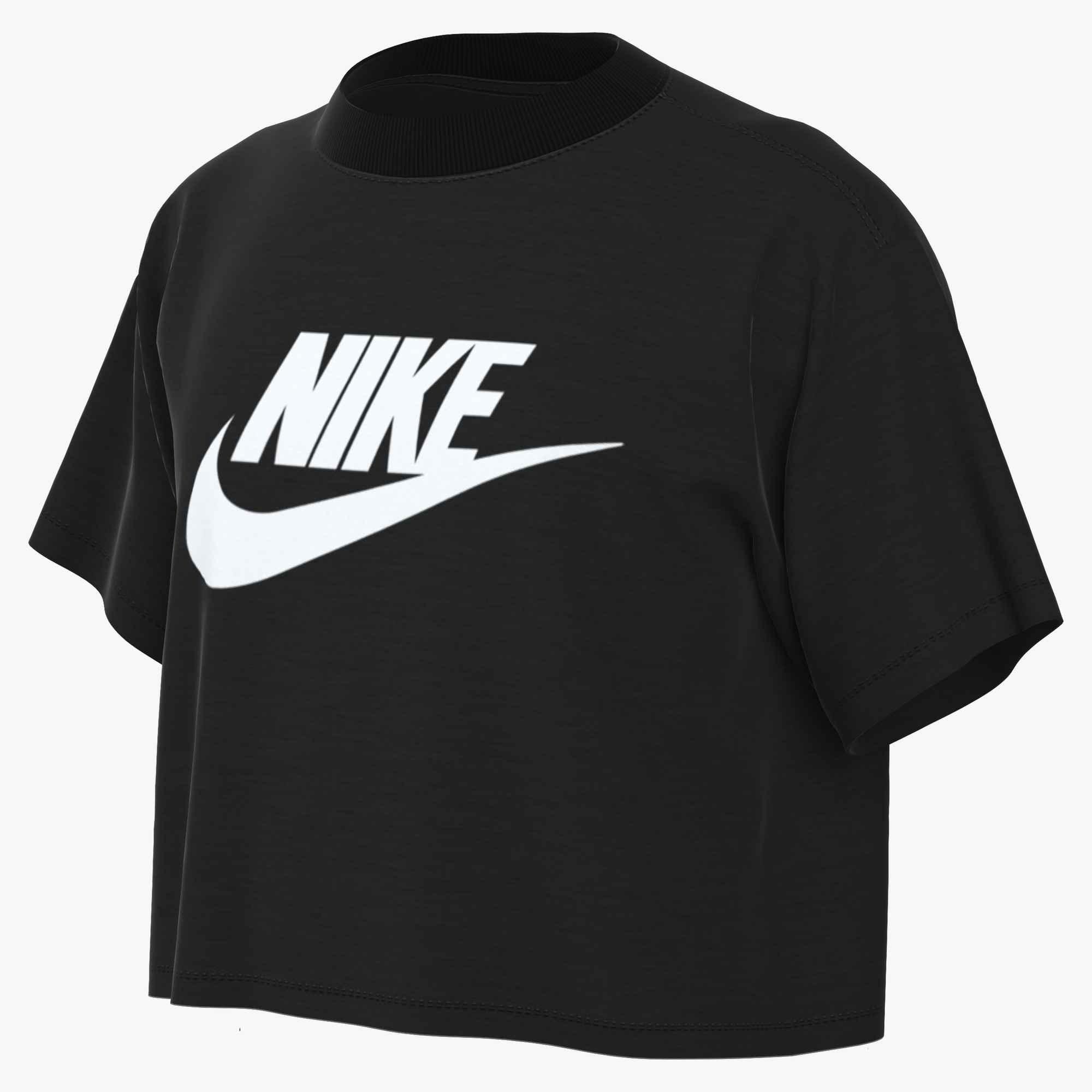 Nike Sportswear Laufshirt »Nike Sportswear Big Kids' (Girls') Cropped T-Shirt« für Jugendliche, für sportliche Aktivitäten, aus weicher Baumwolle