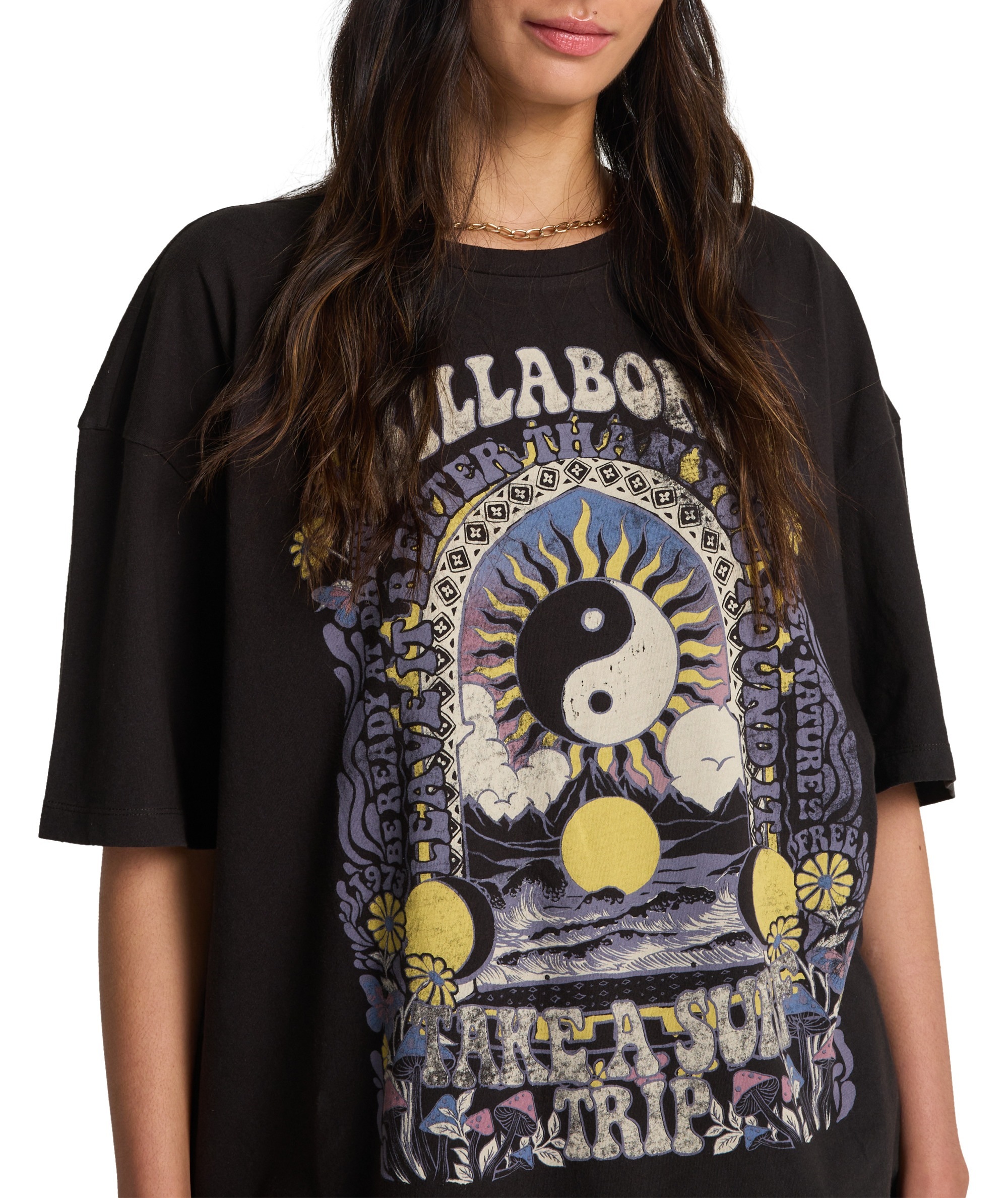 Billabong T-Shirt »SURF TRIP« sportlicher Stil, für Erwachsene, aus Baumwolle