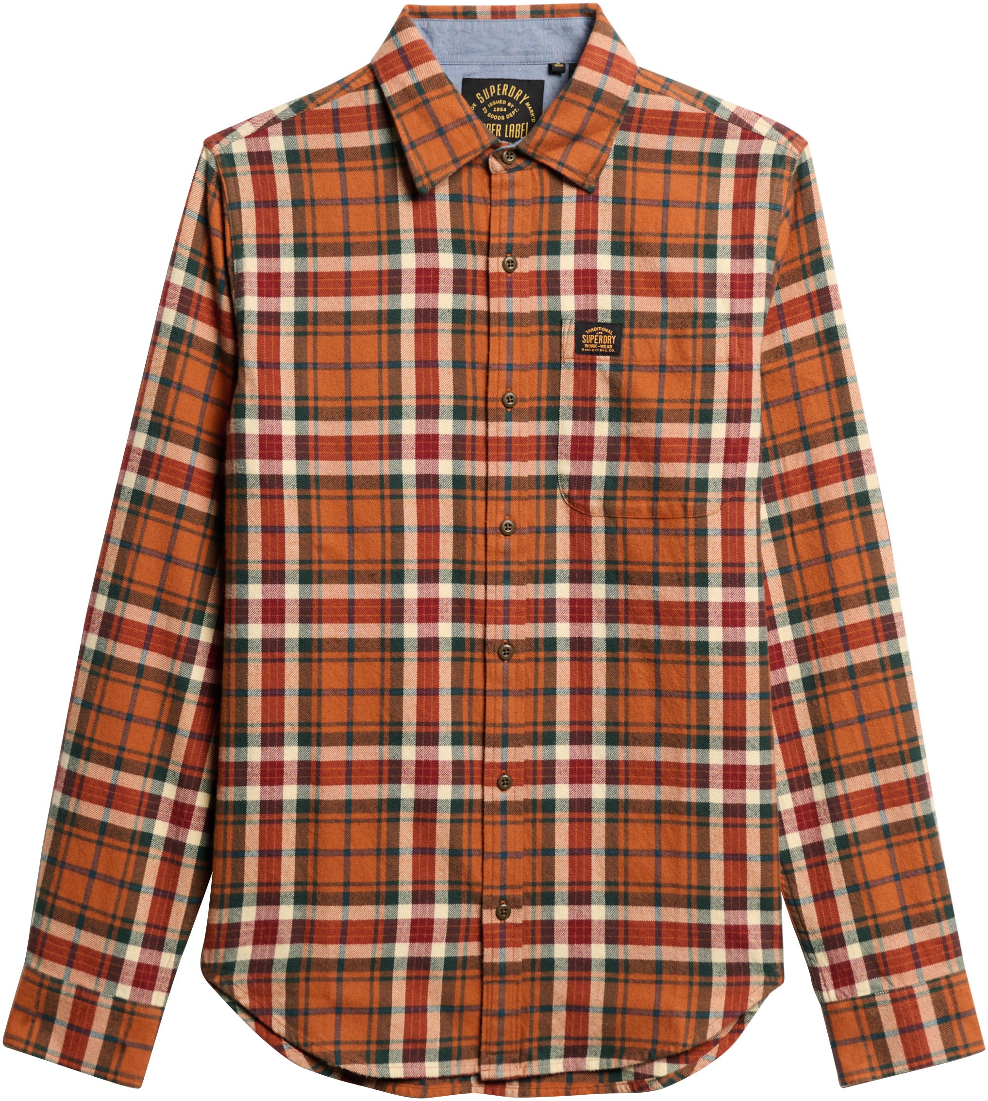 Superdry Langarmhemd »Organic Cotton Lumberjack Check Shirt«