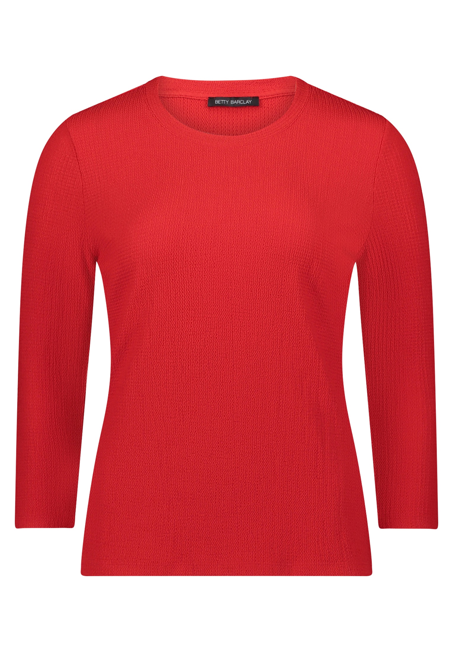 Betty Barclay Rundhalsshirt »Strukturshirt mit Rundhalsausschnitt«