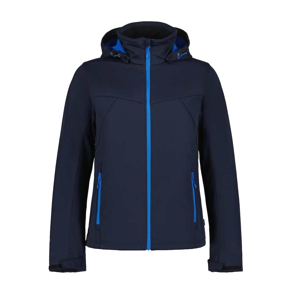 Icepeak Softshelljacke »H SOFTSHELLJACKE BIGGS«, mit Kapuze