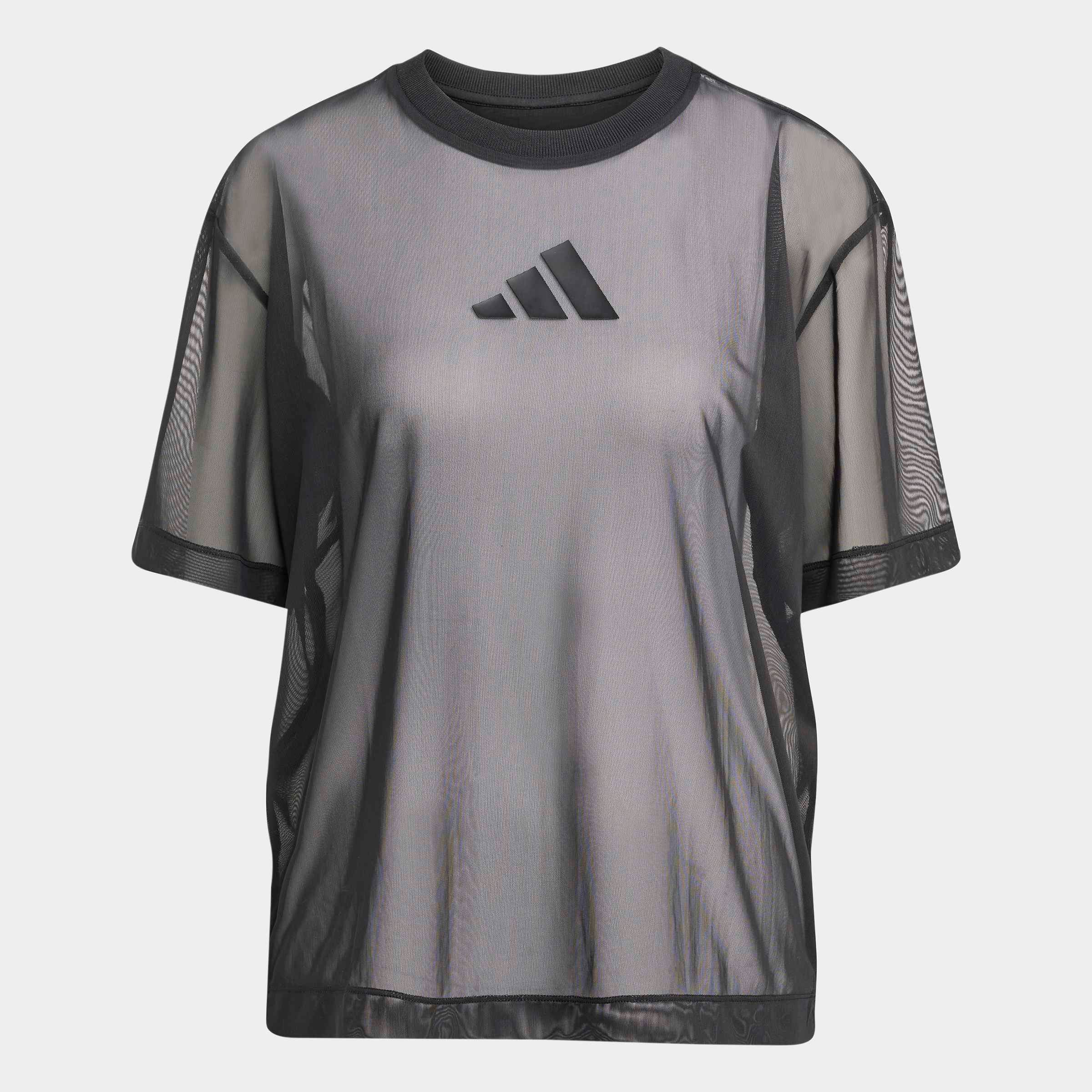 adidas Sportswear T-Shirt »SOFT LUX MESH« lockere Passform, mit Zwickel unter den Armen
