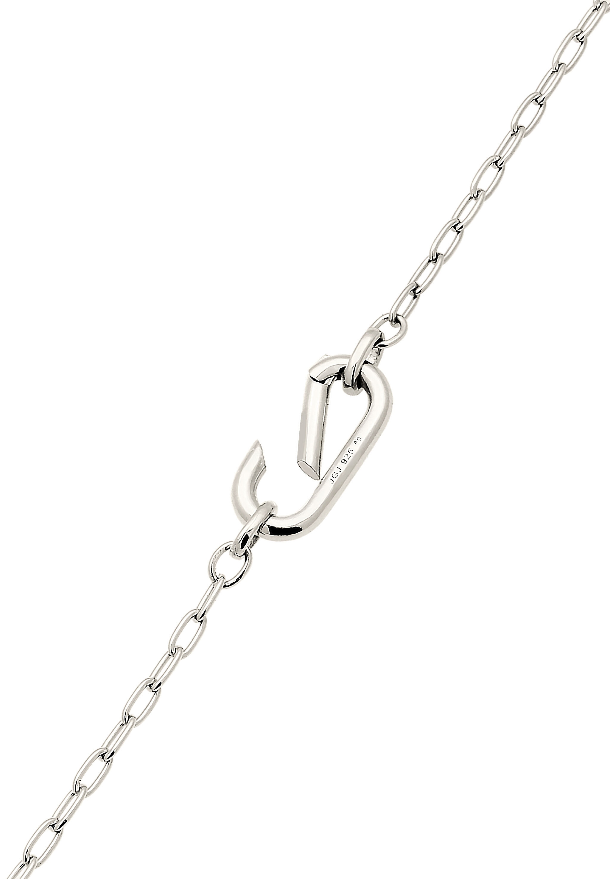 Elli Kette ohne Anhänger »Halskette Karabiner-Charm 925 Sterling Silber«