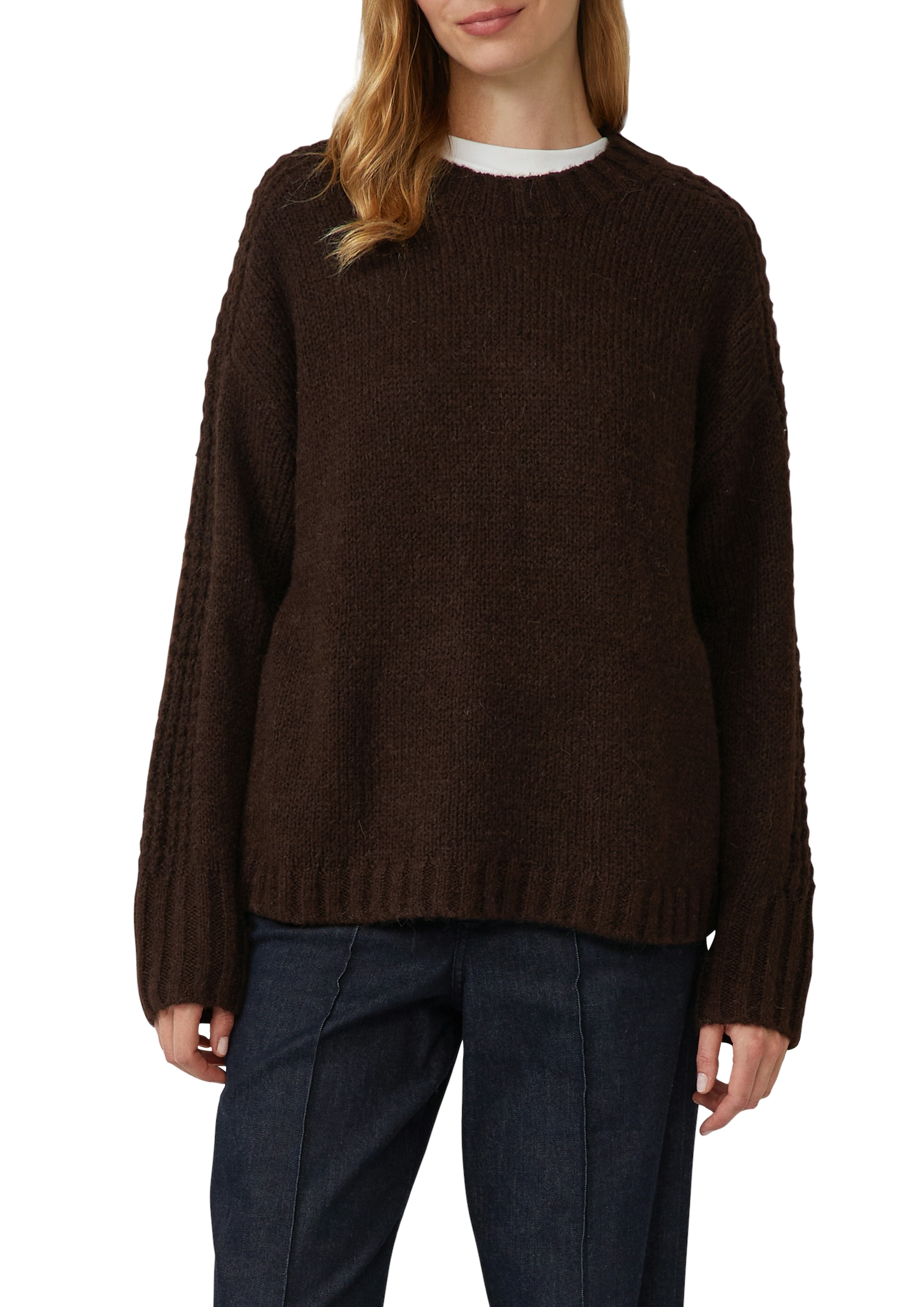 s.Oliver Strickpullover mit Rippbündchen