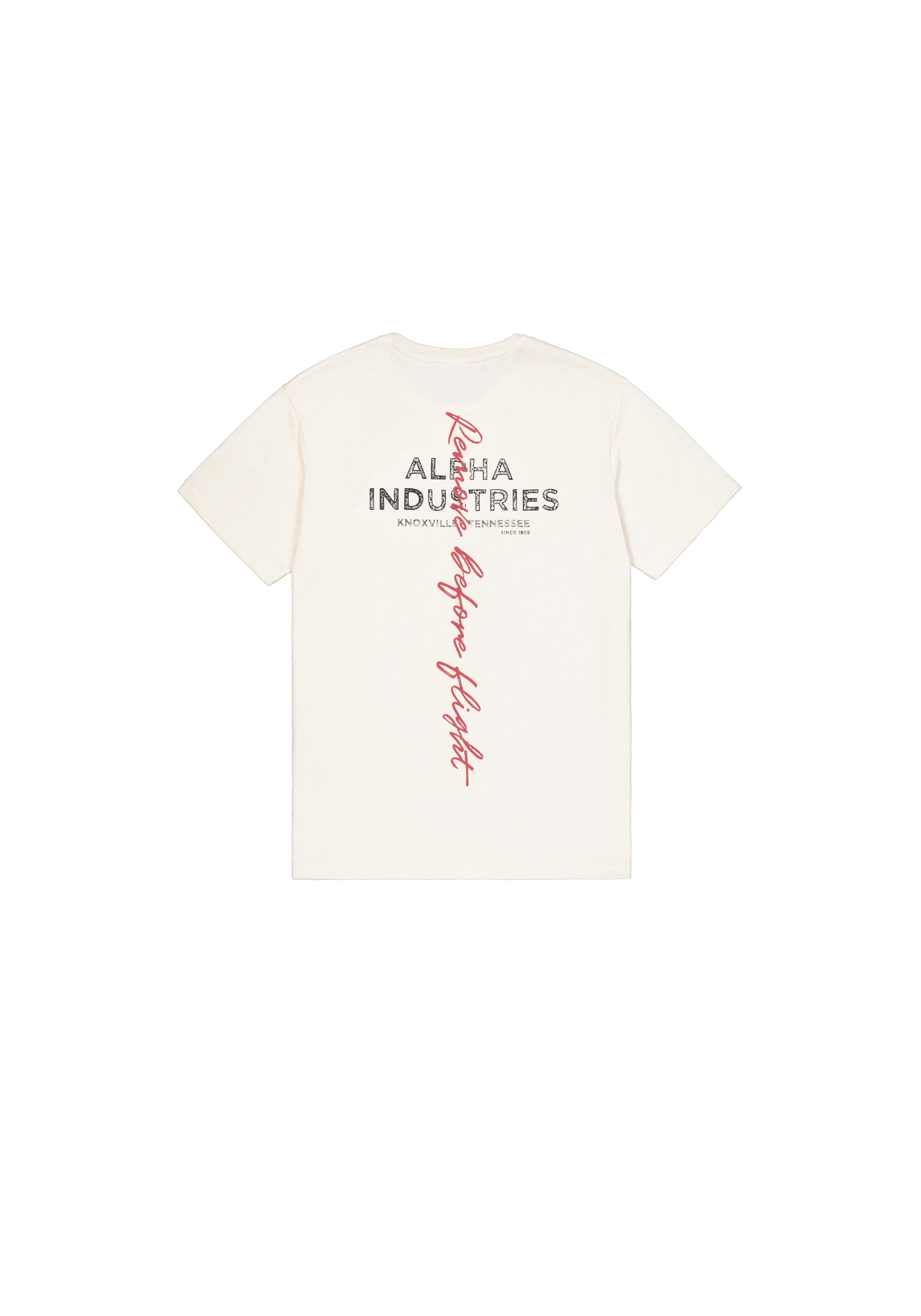 Alpha Industries T-Shirt »Alpha Industries Men - T-Shirts Signature Backprint T-Shirt«