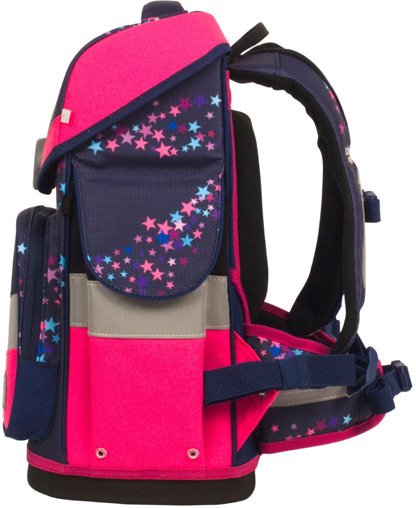 SCHOOL-MOOD® Schulranzen »Timeless, Leni (Hund)«, retroreflektierende Flächen, aus recyceltem Material