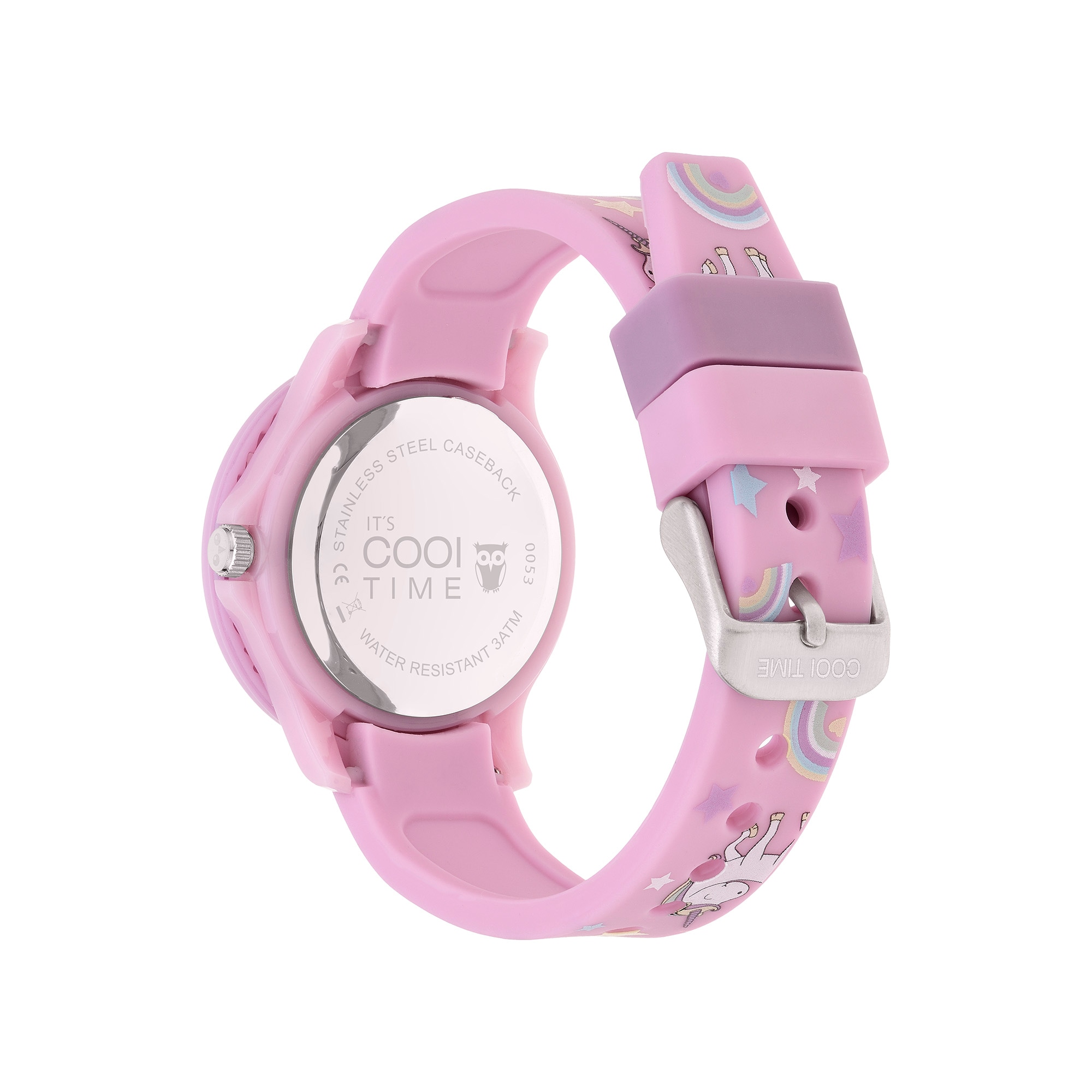 COOL TIME Quarzuhr »The Cool Pink Unicorn«, Armbanduhr, Silikonarmband, Kinderuhr, Mädchen, analog