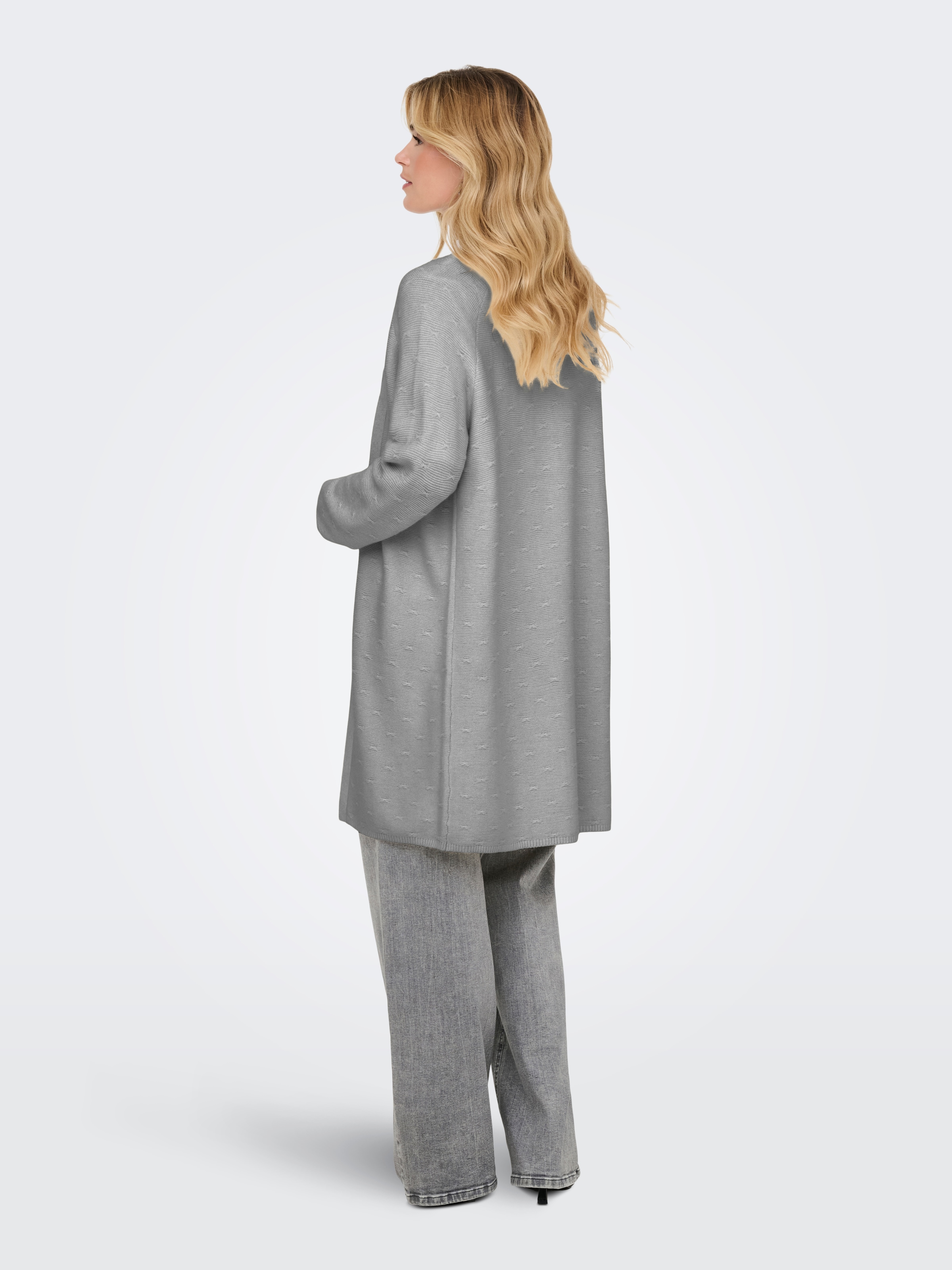 ONLY Strickjacke »ONLKATIA LS STRUCT OPEN CARDIGAN CC KNT«