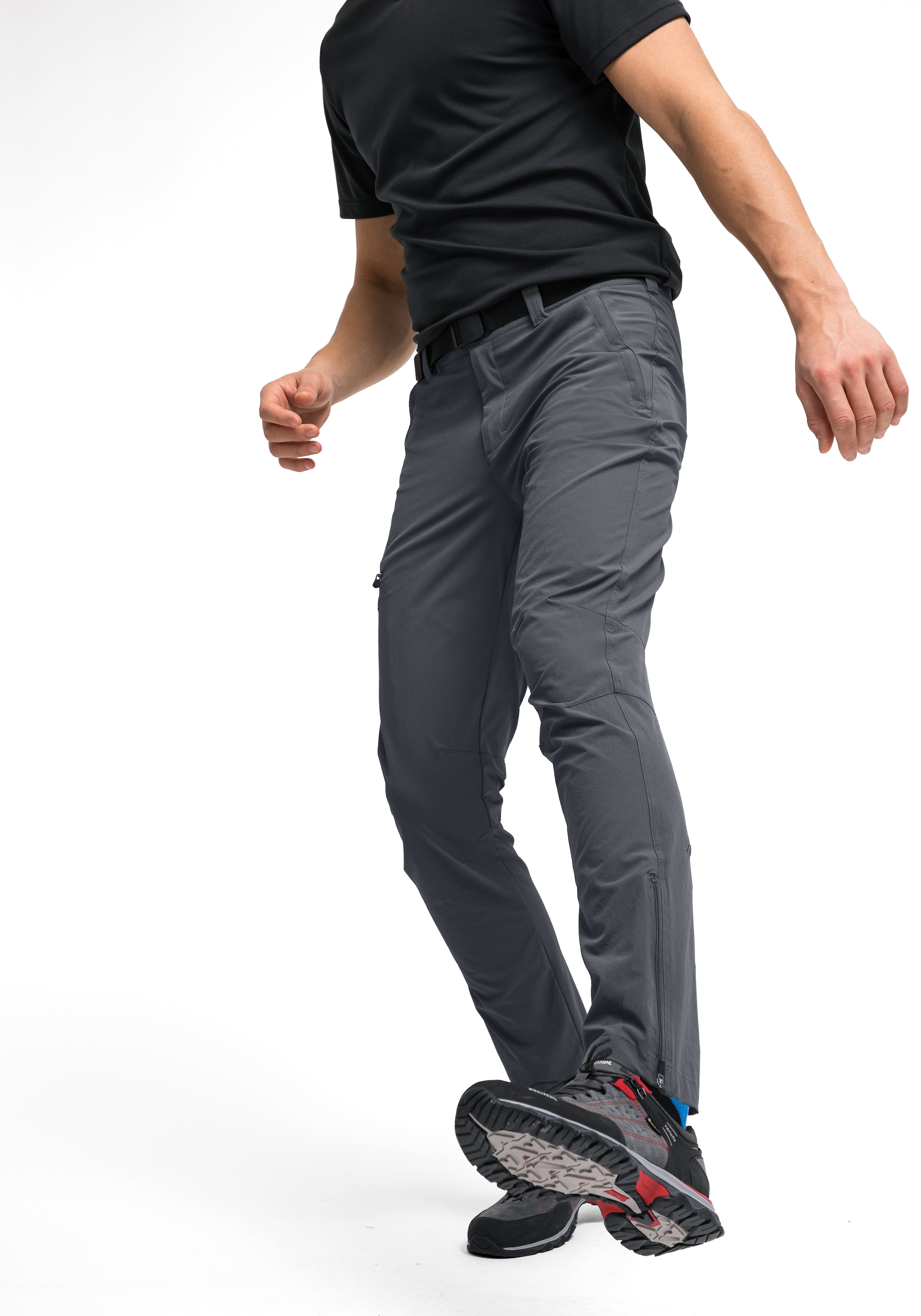 Maier Sports Funktionshose »Torid slim«, Herren Wanderhose, atmungsaktive Outdoor-Hose, 4 Taschen, Slim Fit