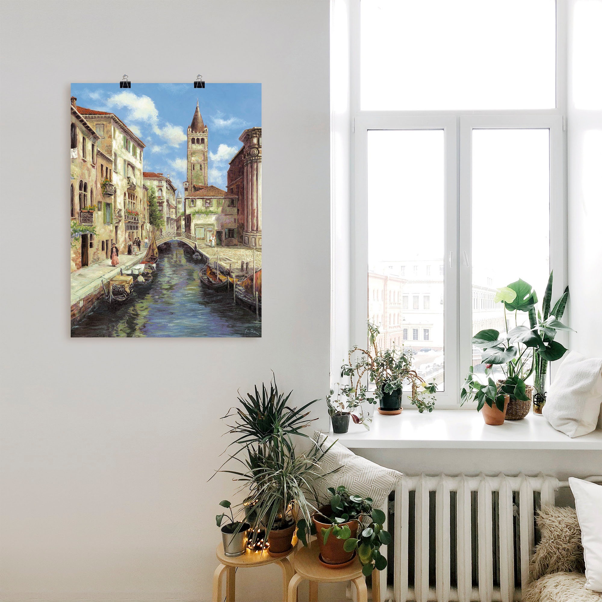 Artland Wandbild »Venedig« Venedig 1 Stk. tlg. als Leinwandbild, Poster in verschied. Größen