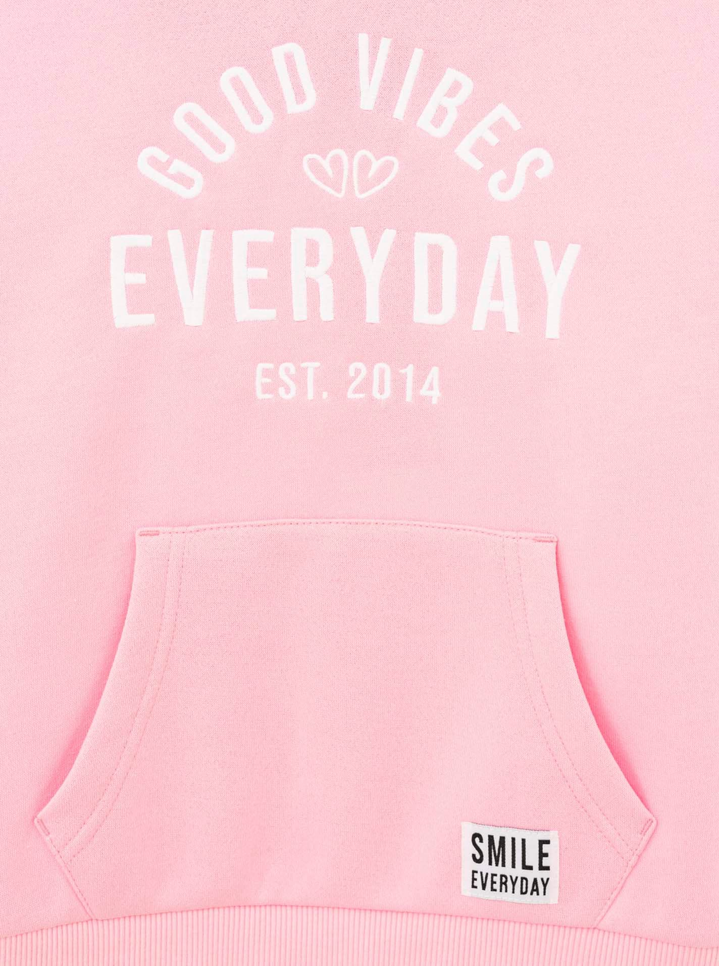 Zwillingsherz Hoodie »"Everyday"« Mini-Me,mit Stickerei und positiver Botschaft