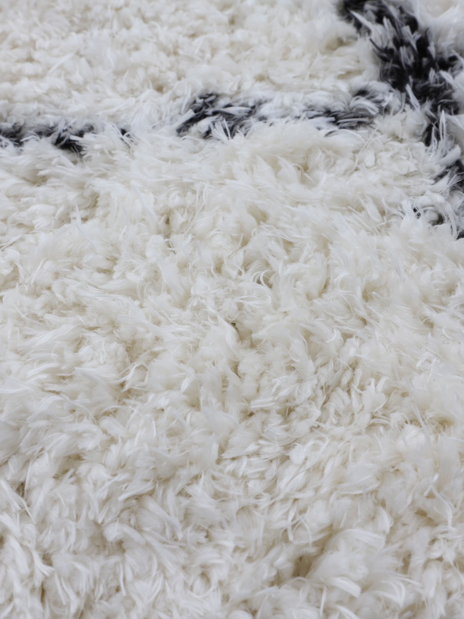 carpetfine Hochflor-Teppich »Eddy« rechteckig 30 mm Höhe Shaggy, auch als Läufer und in quadratisch, mit Fransen, Wohnzimmer