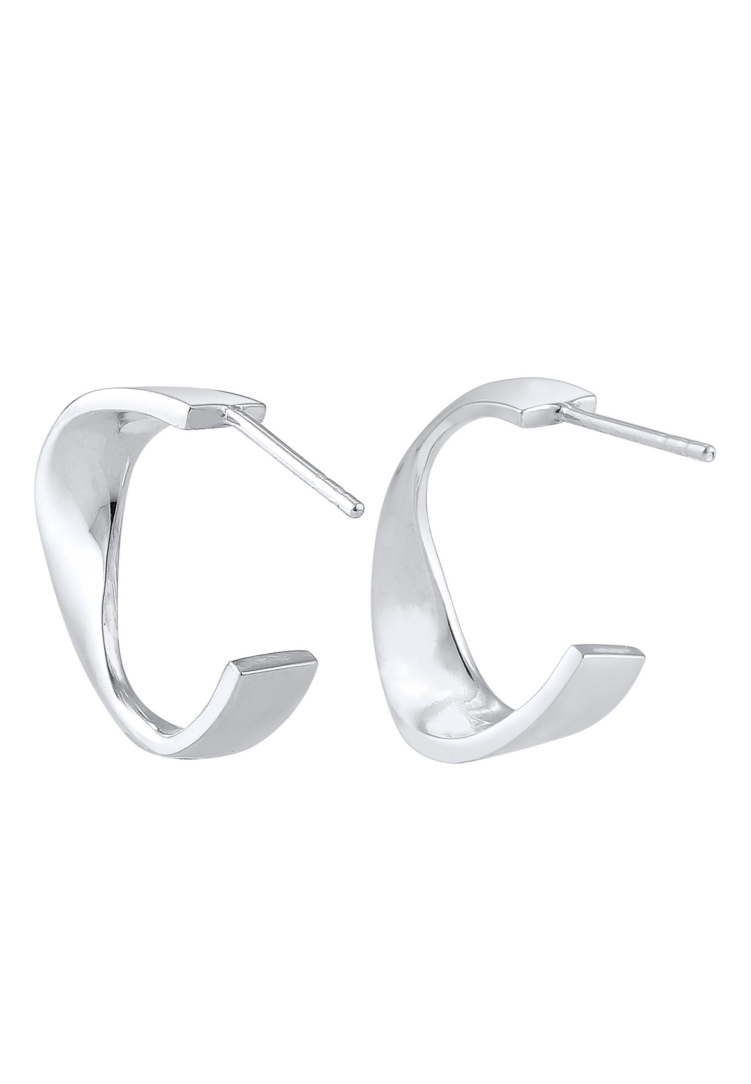 Elli Paar Creolen »Ohrringe Creolen Ohrstecker 925 Sterling Silber«