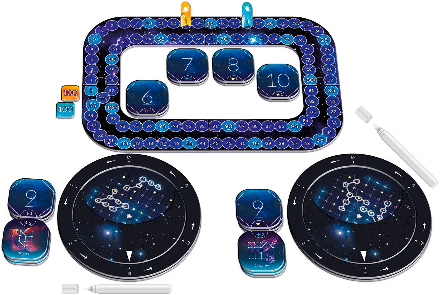 Queen Games Spiel »Star Explorer - Family & Friends« Made in Europe