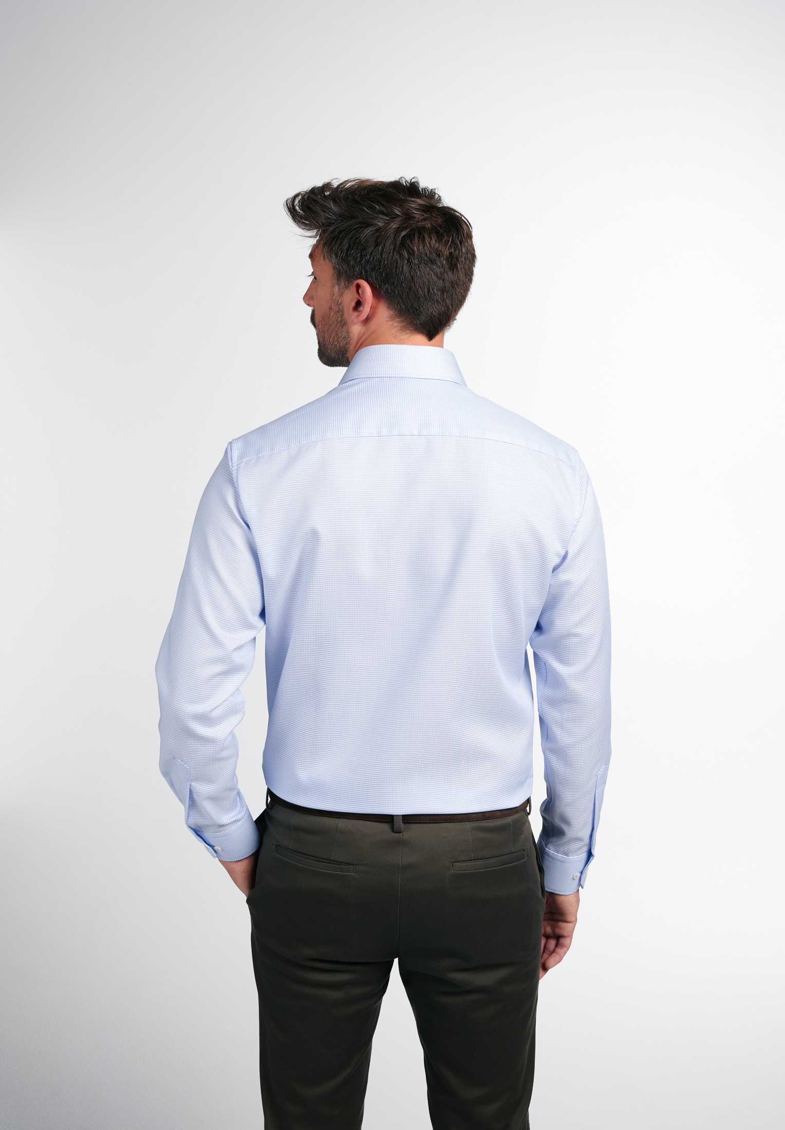 Eterna Langarmhemd »MODERN FIT«, NON IRON (bügelfrei)