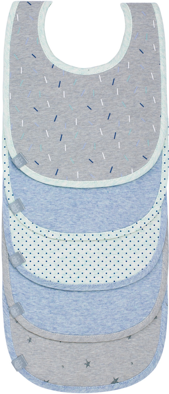 Lätzchen, »Blue Bash«, (Set, 5-tlg.)