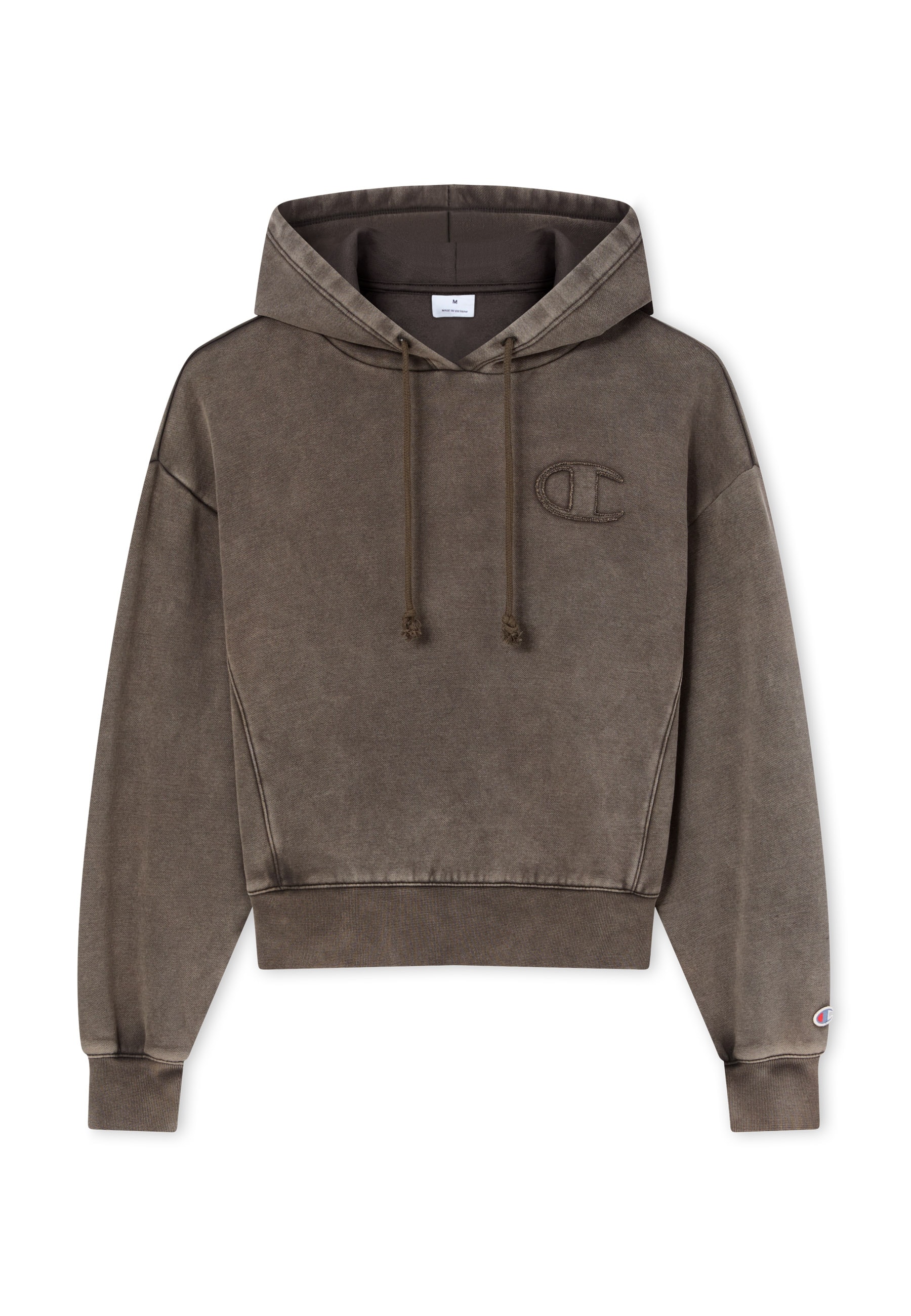 Champion Kapuzensweatshirt »SPORTWEAR HOODIE Loose Fit Washed«, mit Washed-Optik, Loose Fit, aus Baumwolle und Polyester
