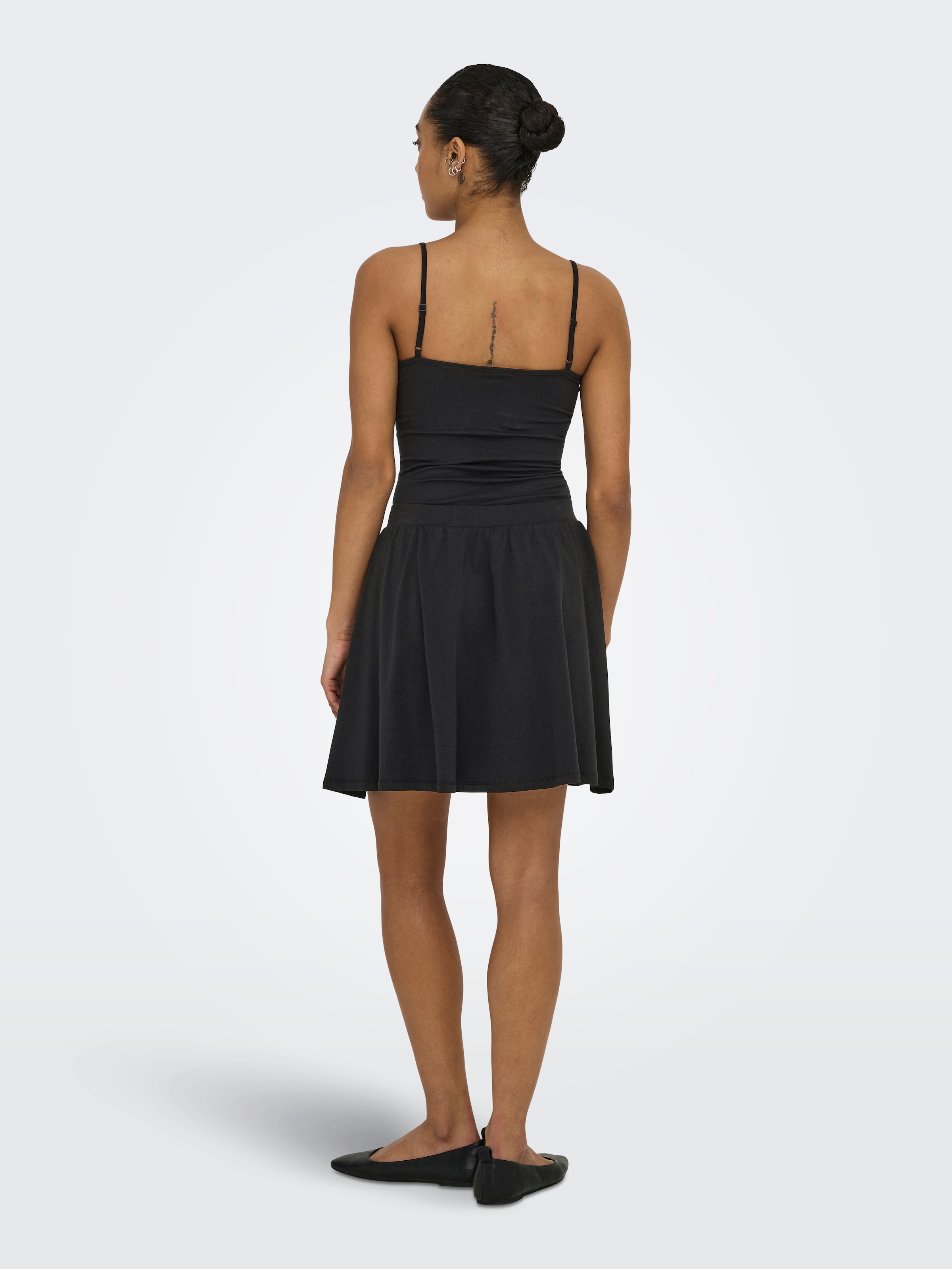 ONLY Minirock »ONLLIVE LOVE SKATER SKIRT 2 PACK CS JRS«, (Packung, 2 tlg., 2er-Pack)