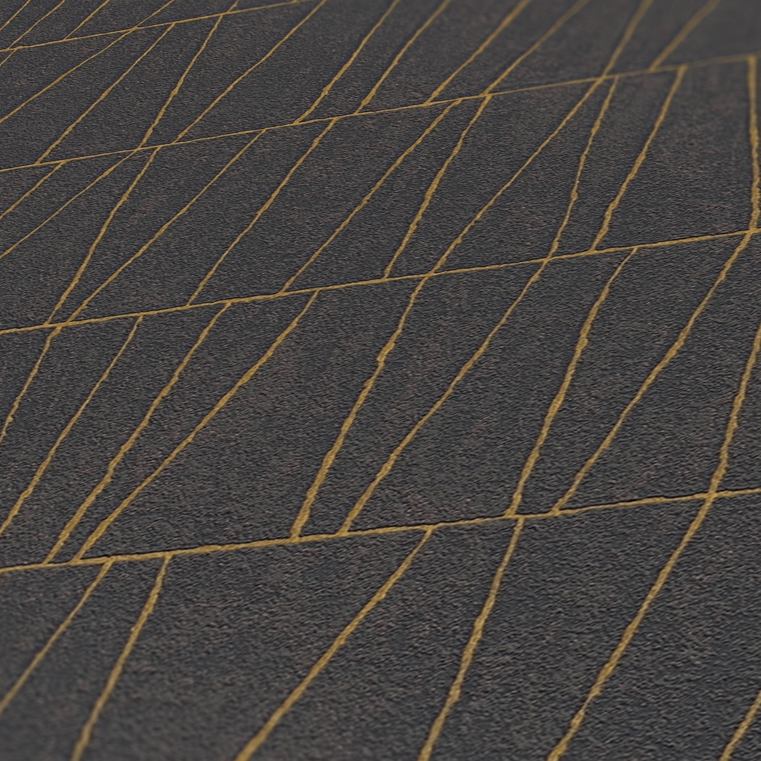 A.S. Création Vliestapete »Jade 2 Grafik-Tapete Mustertapete Metallic-Effekt Dreiecke« glänzend strukturiert Vliestapete geometrisch für Schlafzimmer Küche Wohnzimmer Grafik Flur