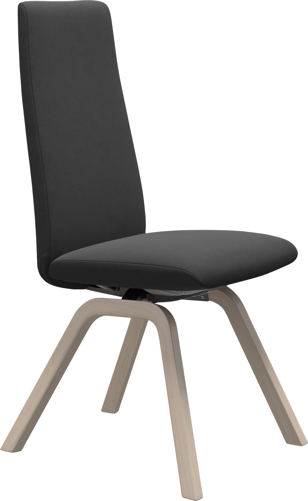 Stressless® Polsterstuhl »Laurel«, Microfaser DINAMICA, High Back, Größe M, mit schräggestellten Beinen in Eiche gekalkt