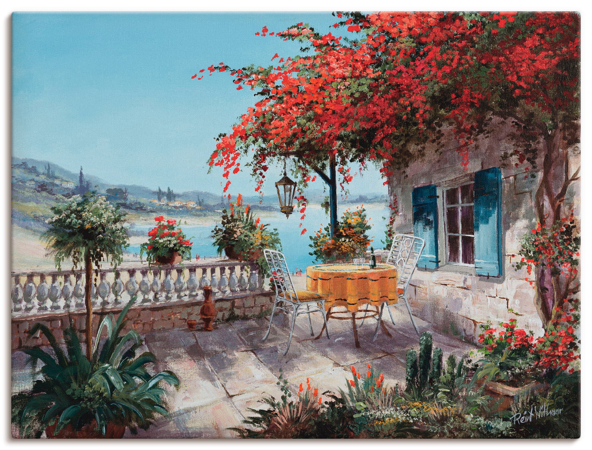 Artland Wandbild »Jeder Traum«, Garten, (1 St.), in vielen Größen & Produktarten -Leinwandbild, Poster, Wandaufkleber / Wandtattoo auch für Badezimmer geeignet