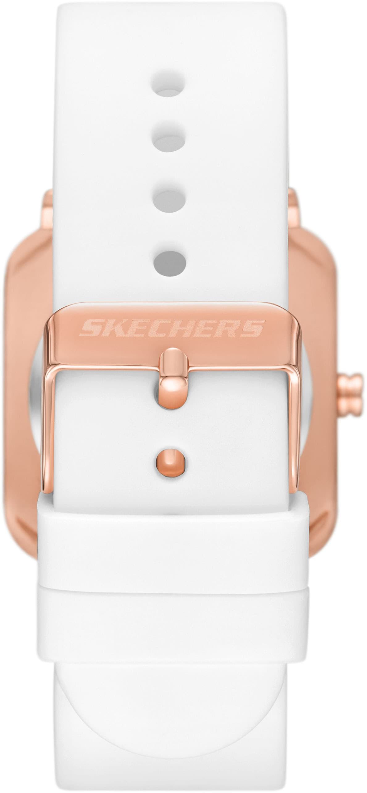 Skechers Quarzuhr »CALABAR«, Armbanduhr, Damenuhr, Silikonarmband, analog