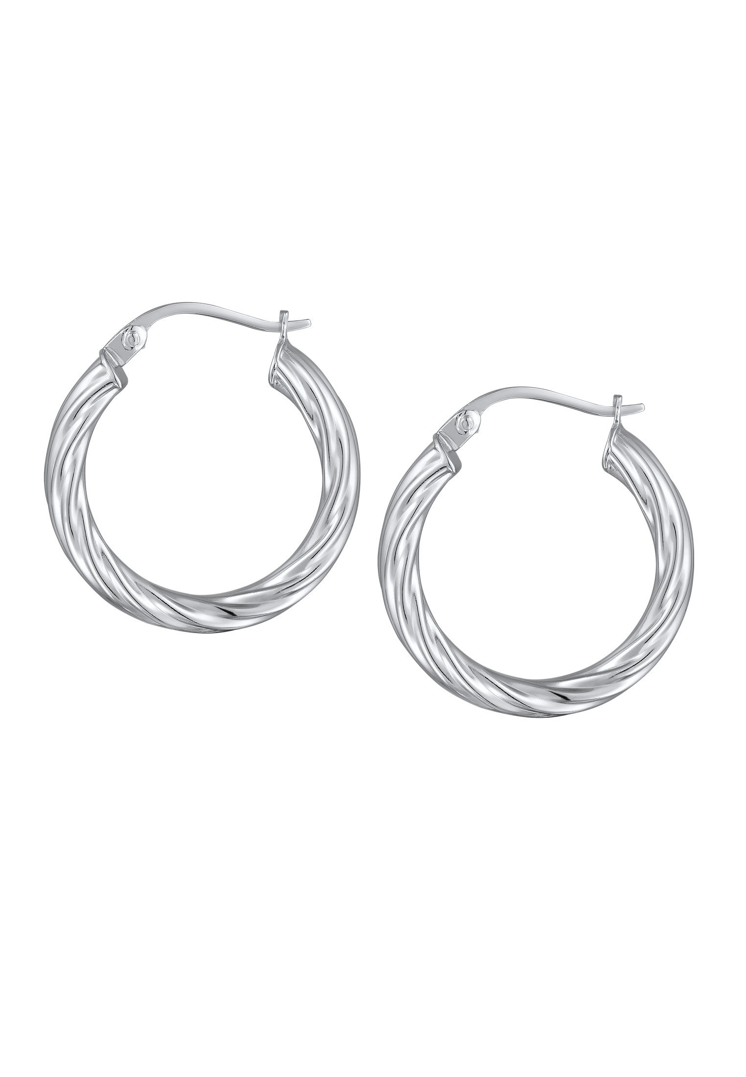 Elli Paar Creolen »Ohrringe Creolen Twisted 925 Sterling Silber«