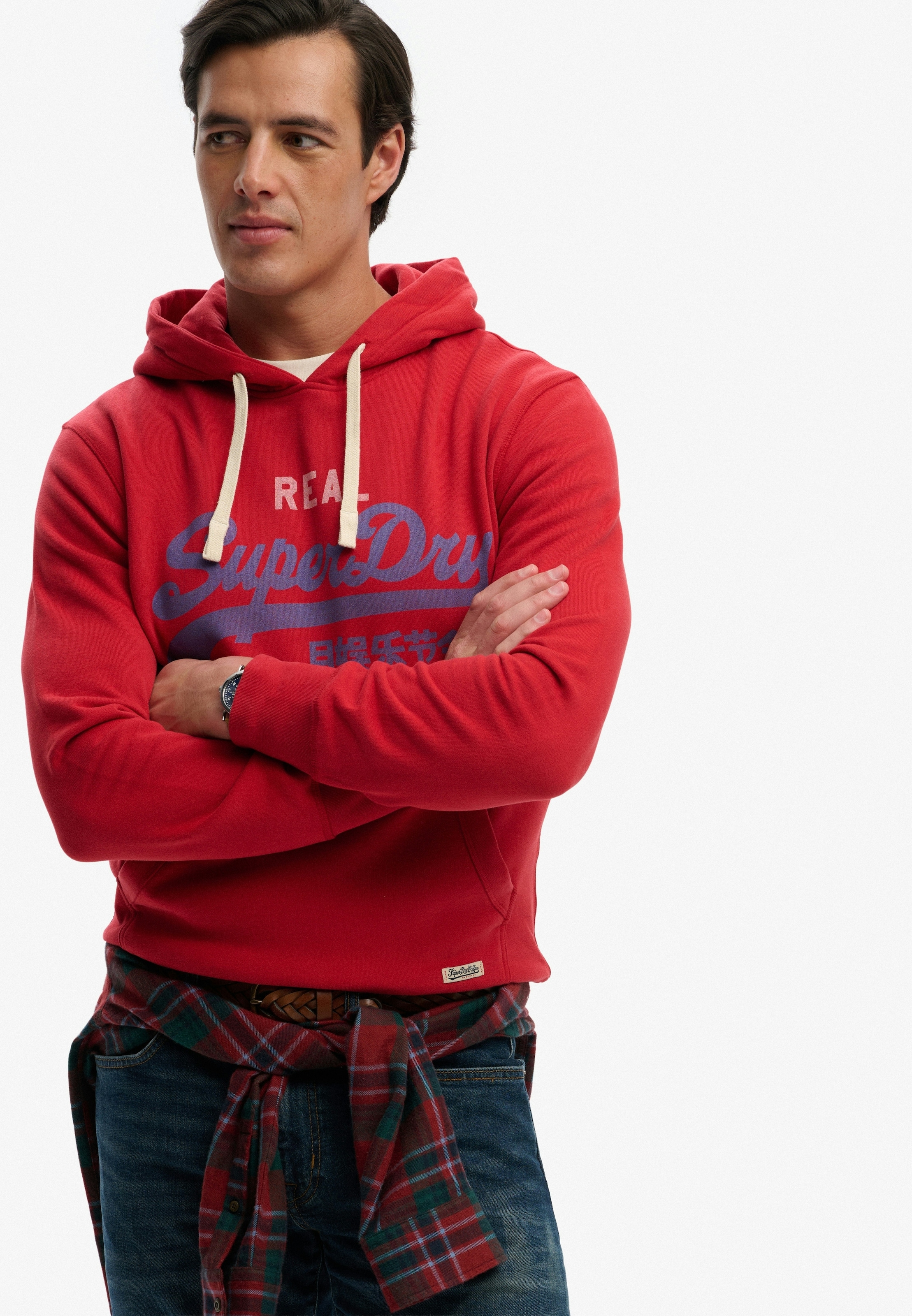 Superdry Kapuzensweatshirt »VL CLASSIC HOOD«, mit klassischem Vintage-Logo Print
