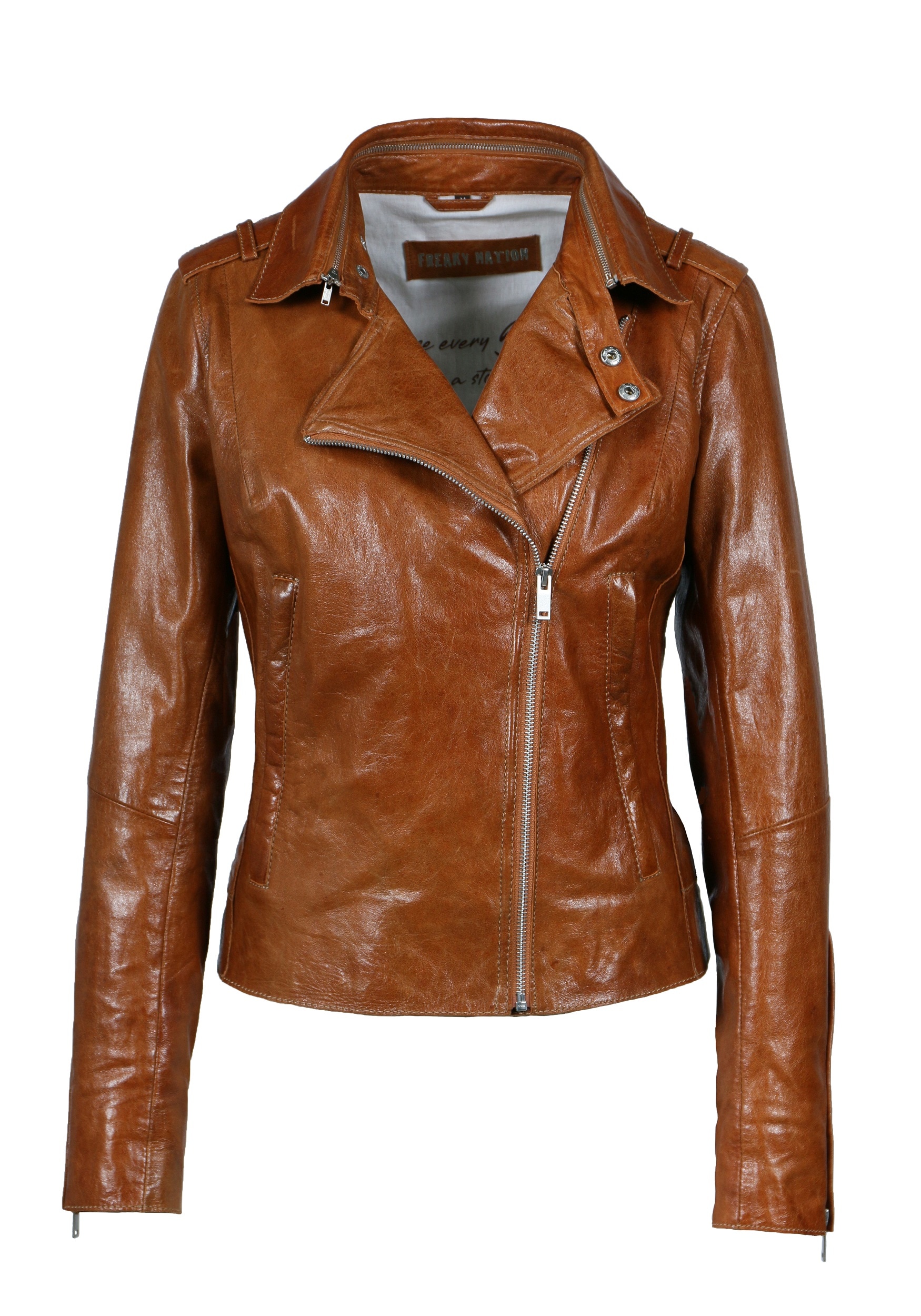 Freaky Nation Lederjacke »Glaze-FN«