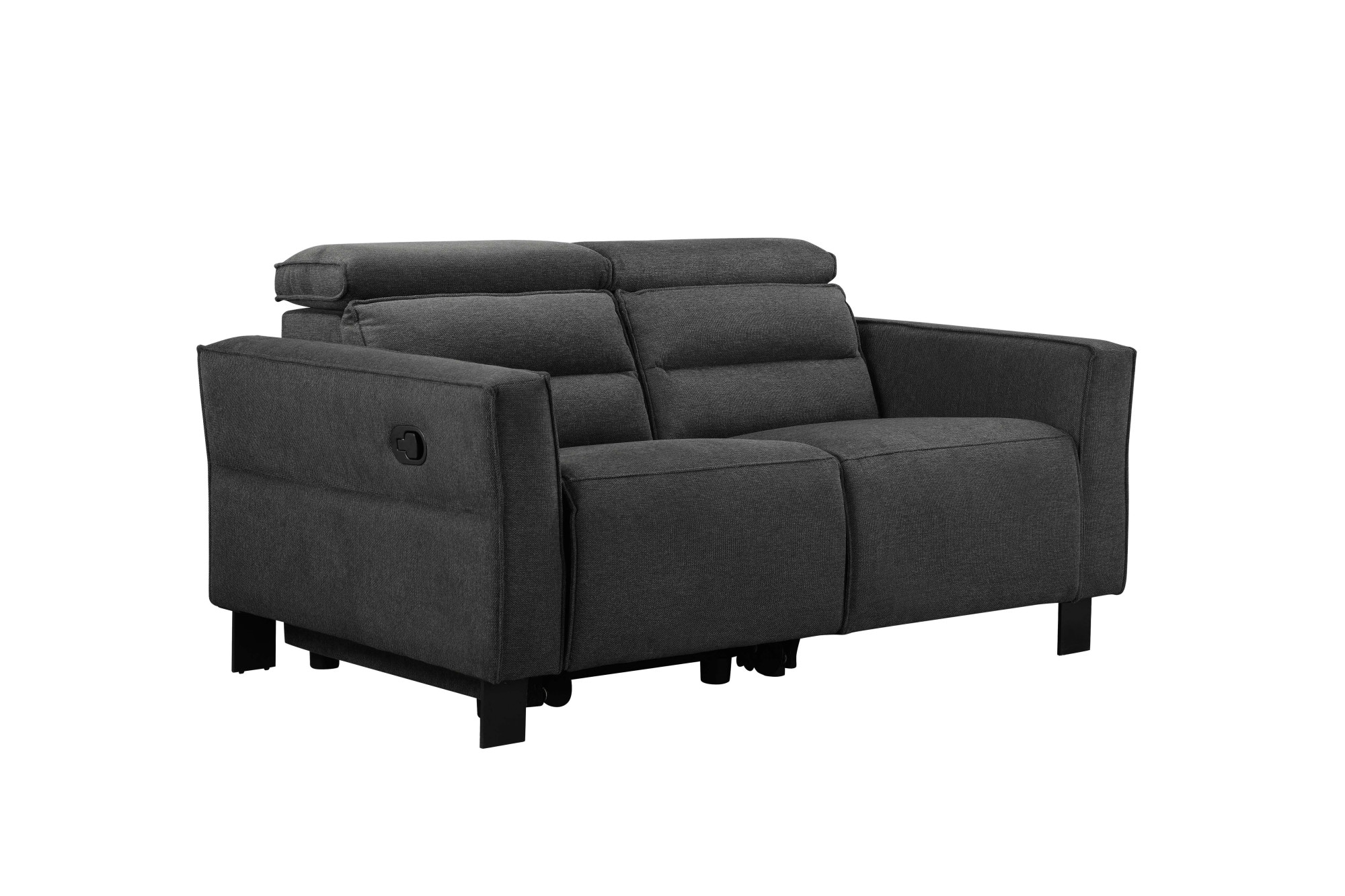 OTTO home 2-Sitzer »Carpari Webstoff, 162 cm, man./elektr. Relaxfunktion« (USB A/C), sowie Kopfteilverstellung