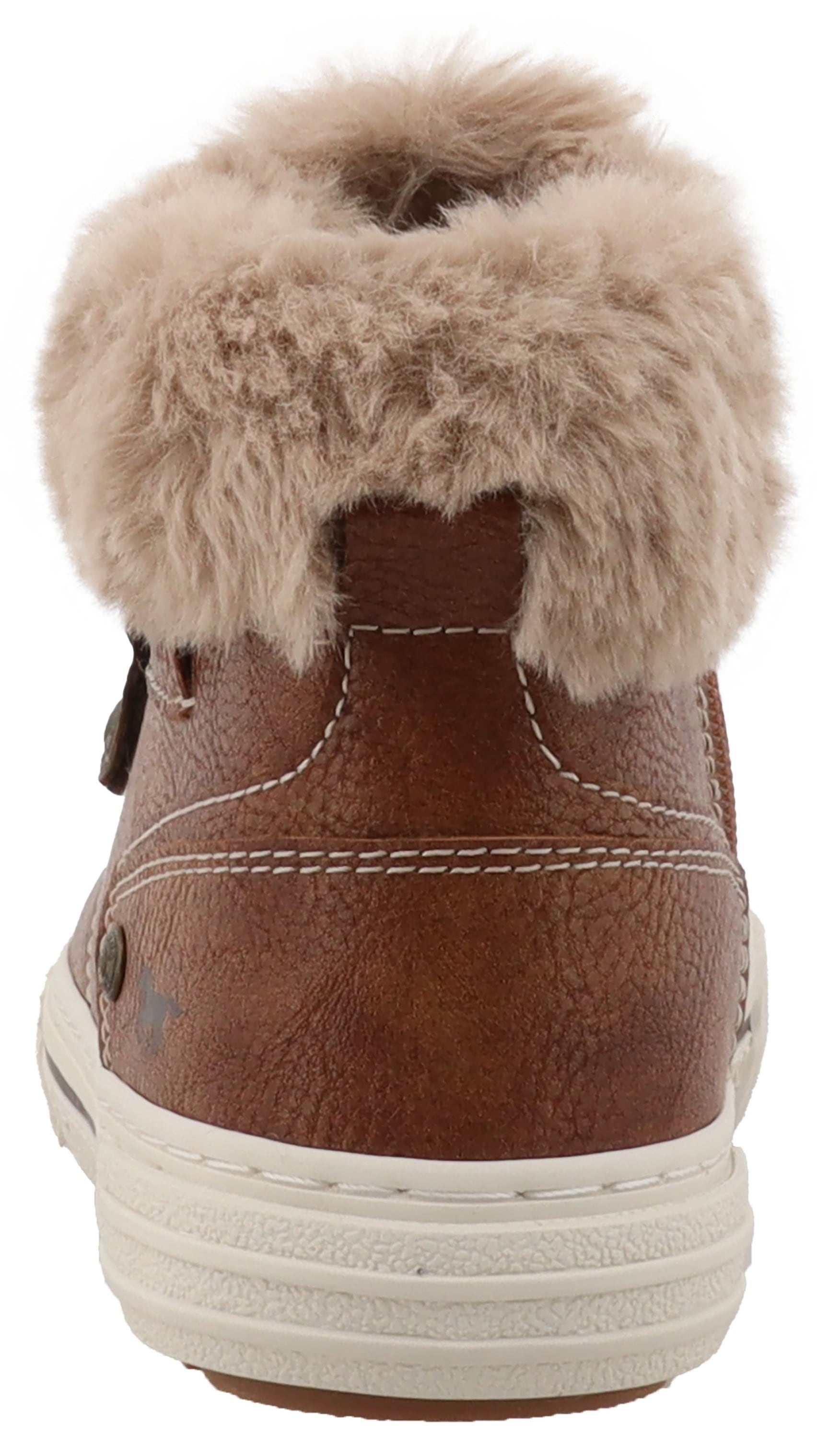 Mustang Shoes Winterboots »Ezio«  High Top Sneaker, Schnürboots mit Reißverschluss