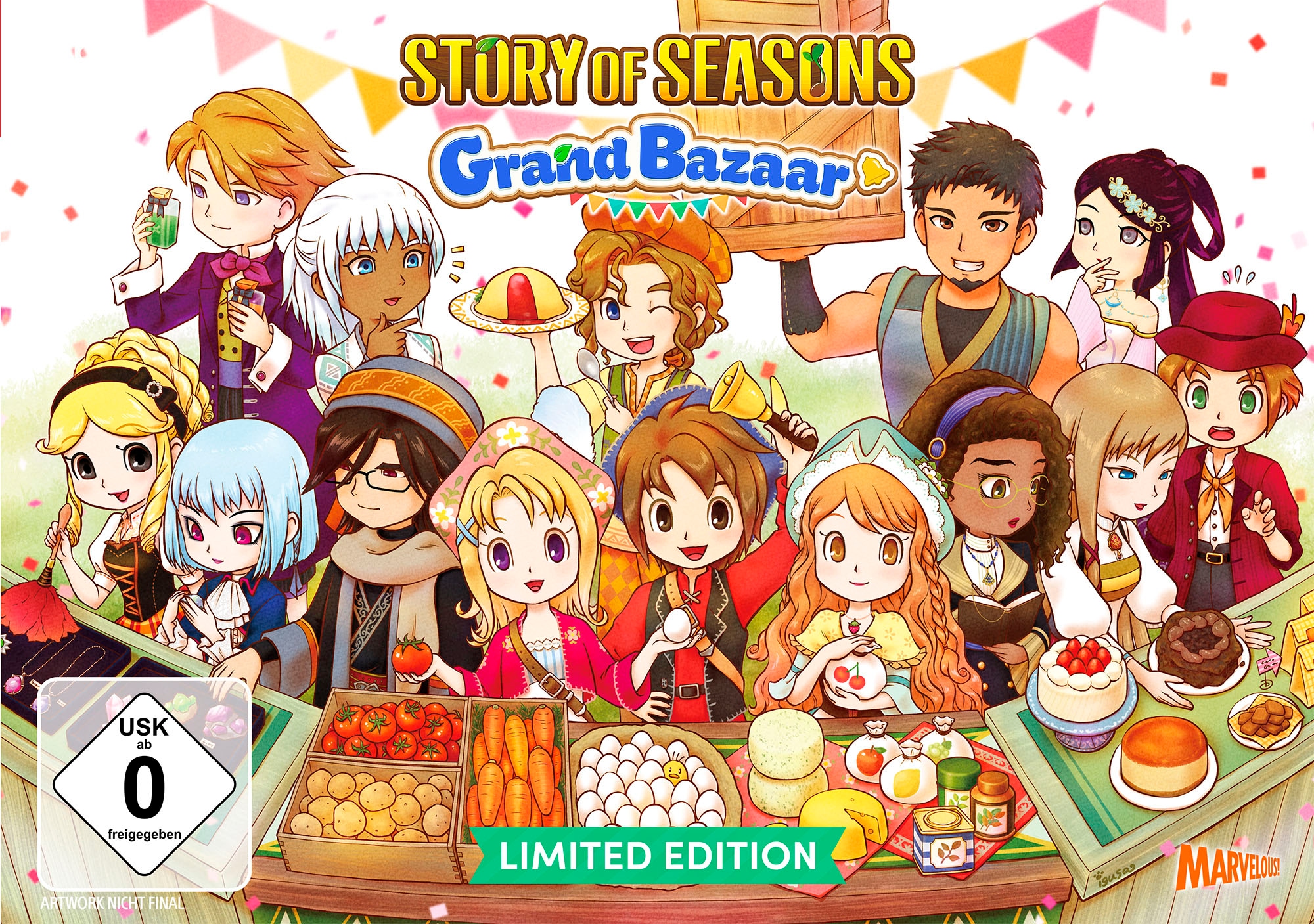 Marvelous Games Spielesoftware »Story of Seasons: Grand Bazaar Limited Edition«, Nintendo Switch 2