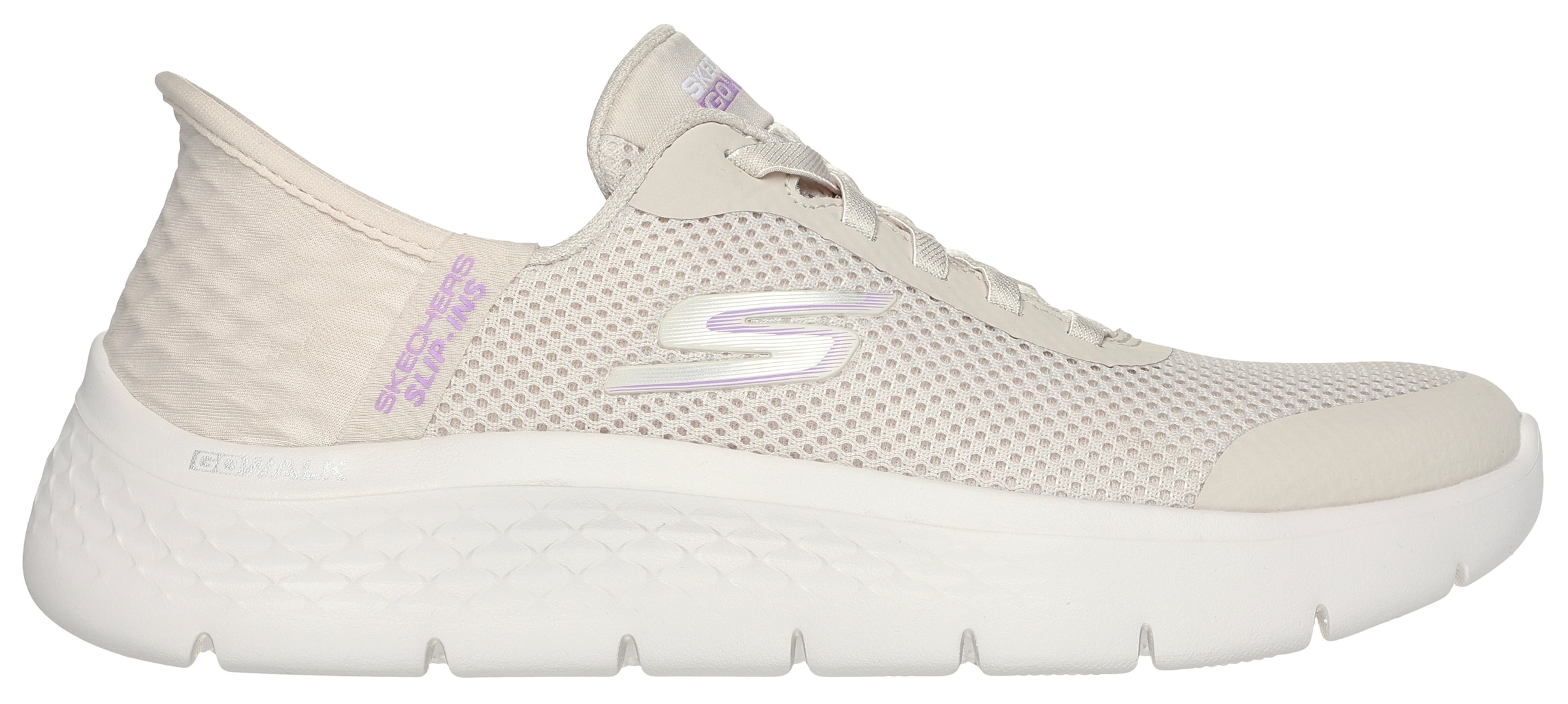 Skechers Slip-On Sneaker »GO WALK FLEX-GRAND ENTRY«, Slipper mit Slip-ins zum Schlupfen