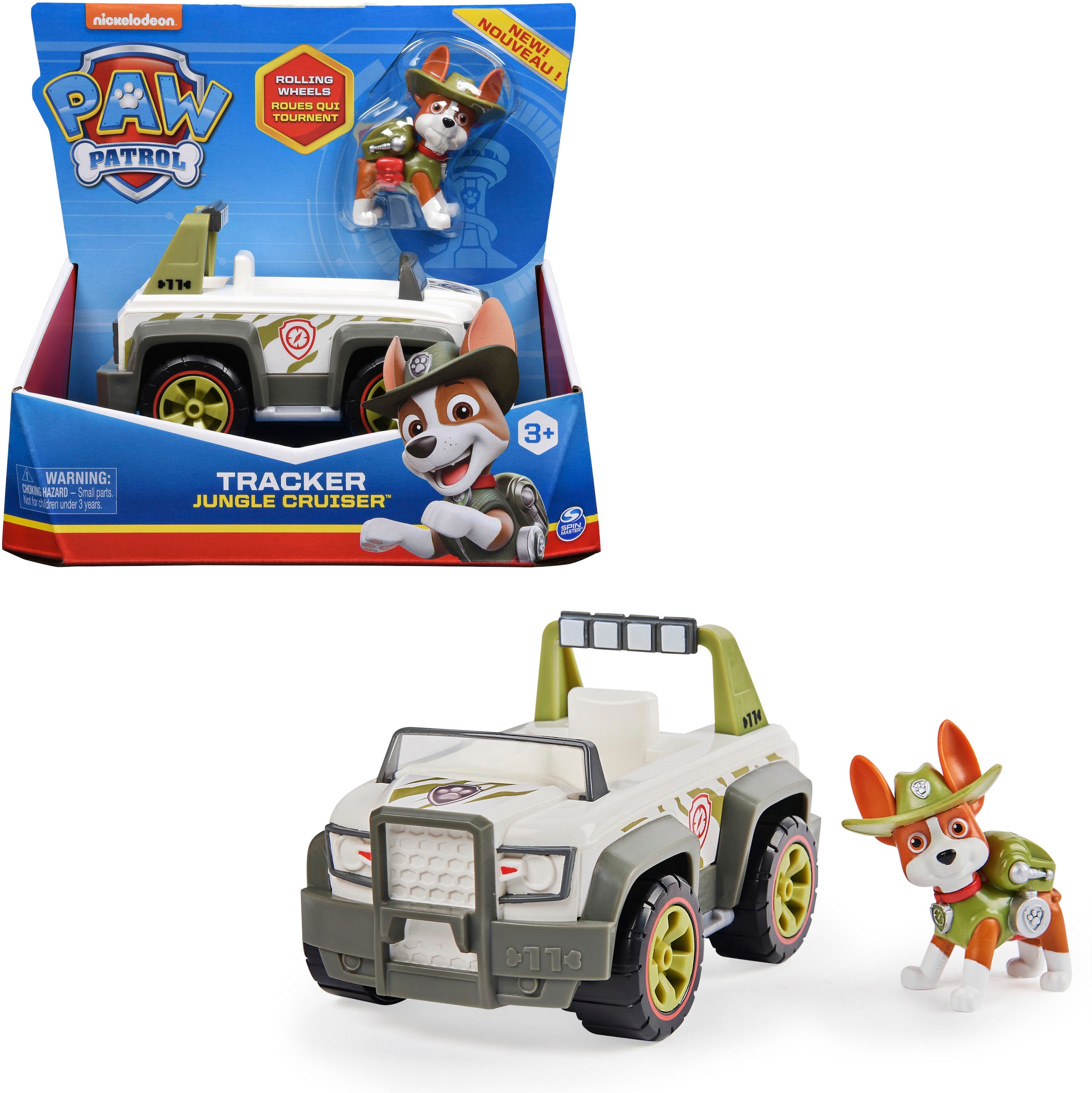 Spin Master Spielzeug-Auto »PAW Patrol, Dschungel-Fahrzeug mit Tracker-Figur«  online