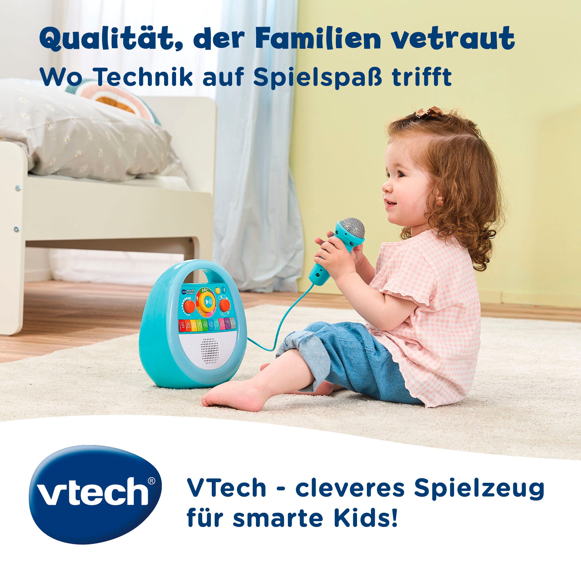 Vtech® Lernspielzeug »Mein erster Musik-Player - Karaokespaß« mit Licht und Sound