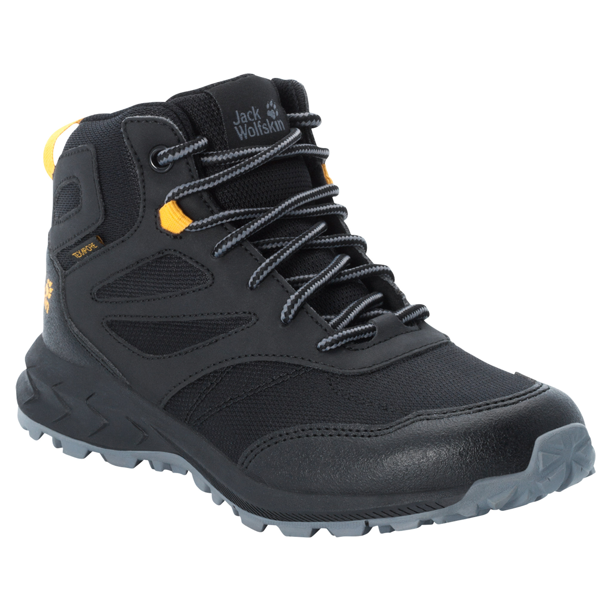 Jack Wolfskin Wanderschuh »WOODLAND TEXAPORE MID K«, wasserdicht