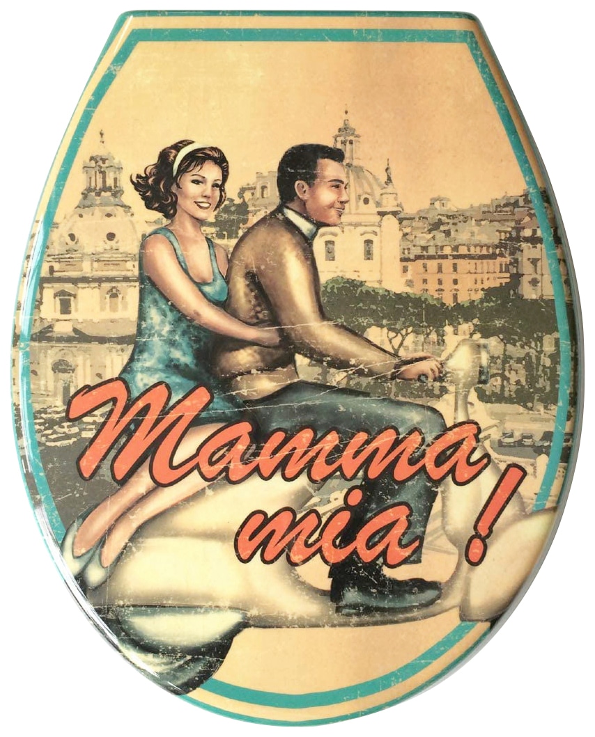 WC-Sitz »Mamma Mia«, mit Absenkautomatik