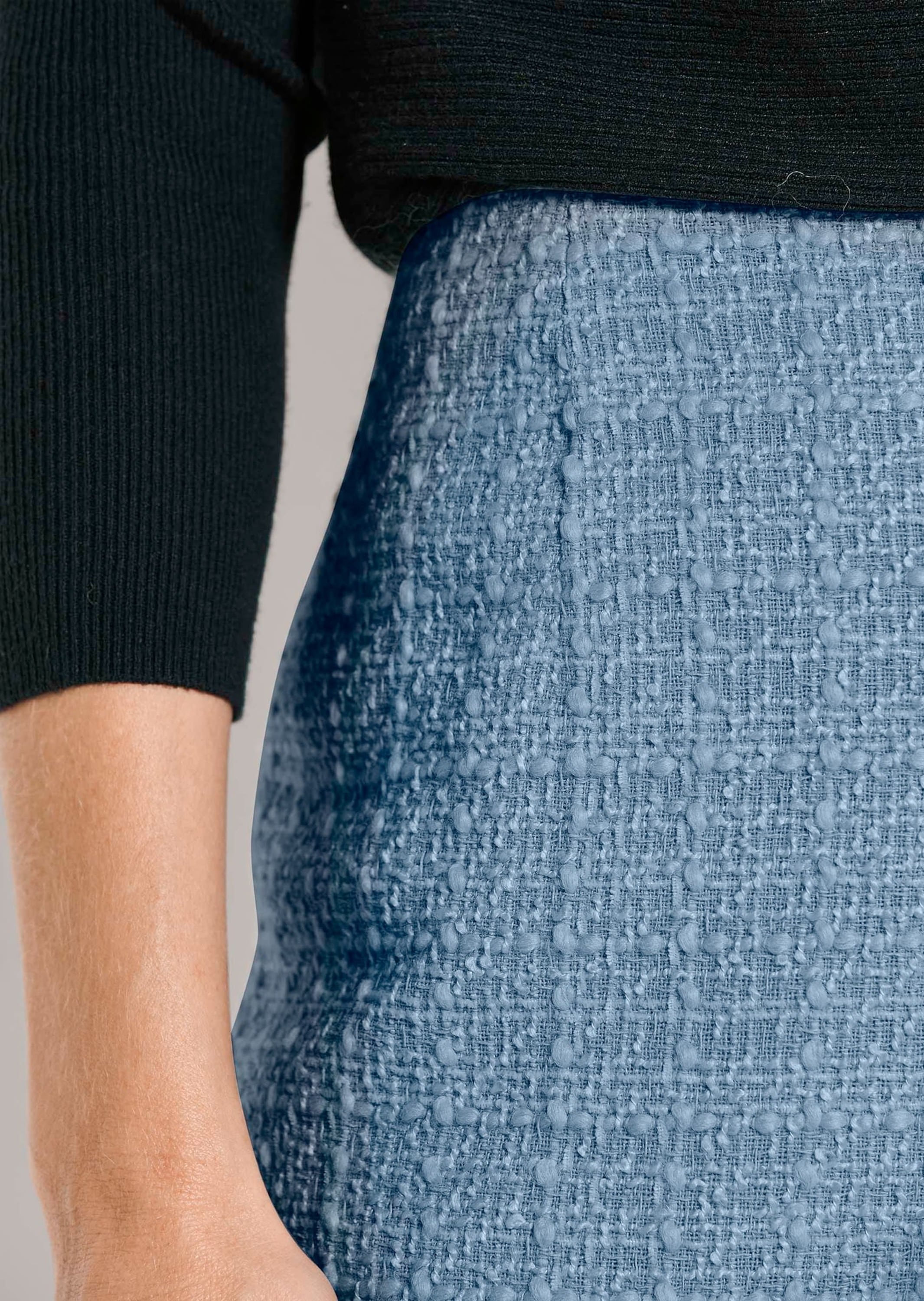 MADELEINE Bleistiftrock »Bouclérock Bleistiftrock in Tweed-Optik«