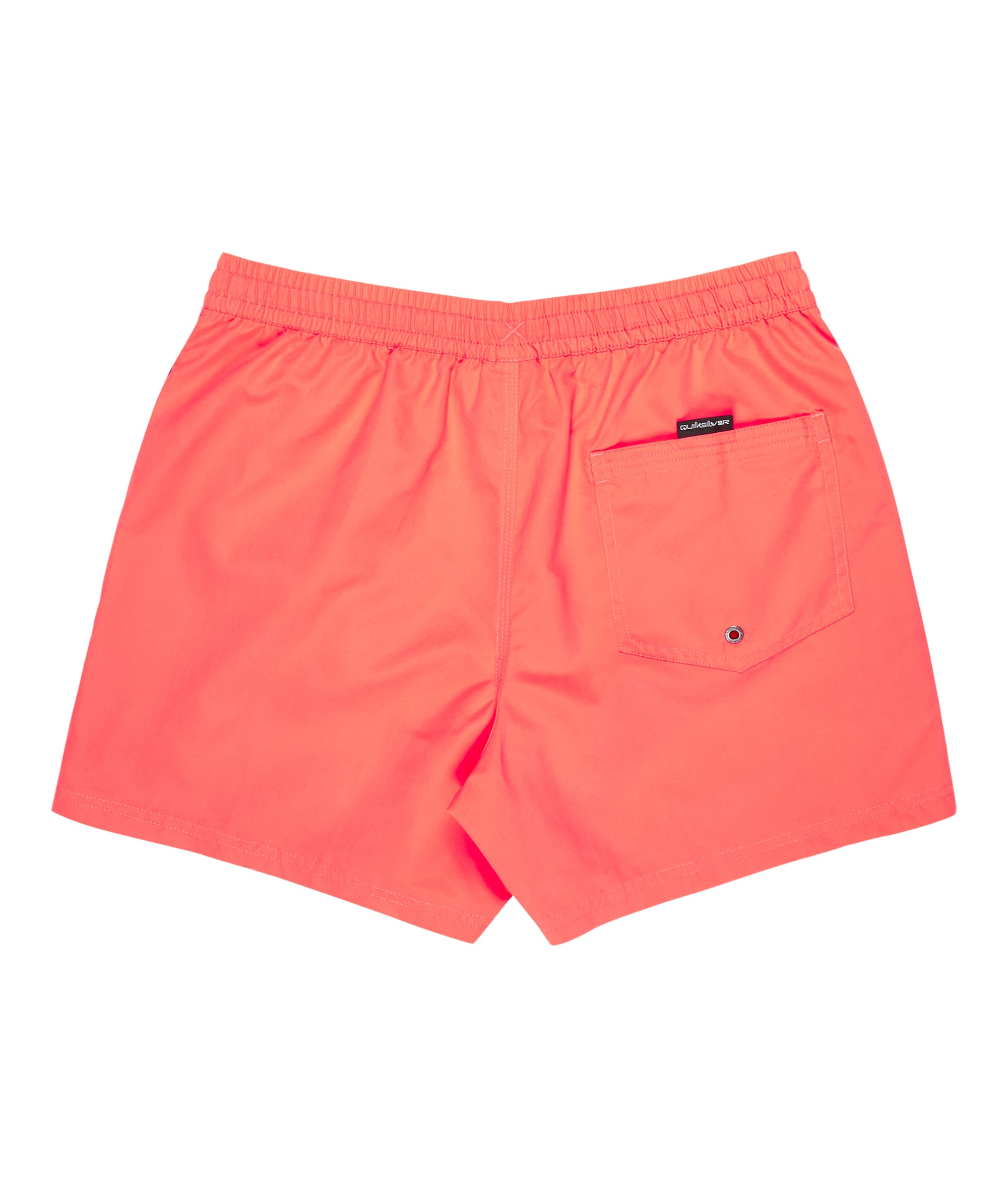 Quiksilver Badeshorts »EVERYDAY VOLLEY 15« unifarbene Optik, mit kontrastfarbenen Details, Straight-Leg-Passform