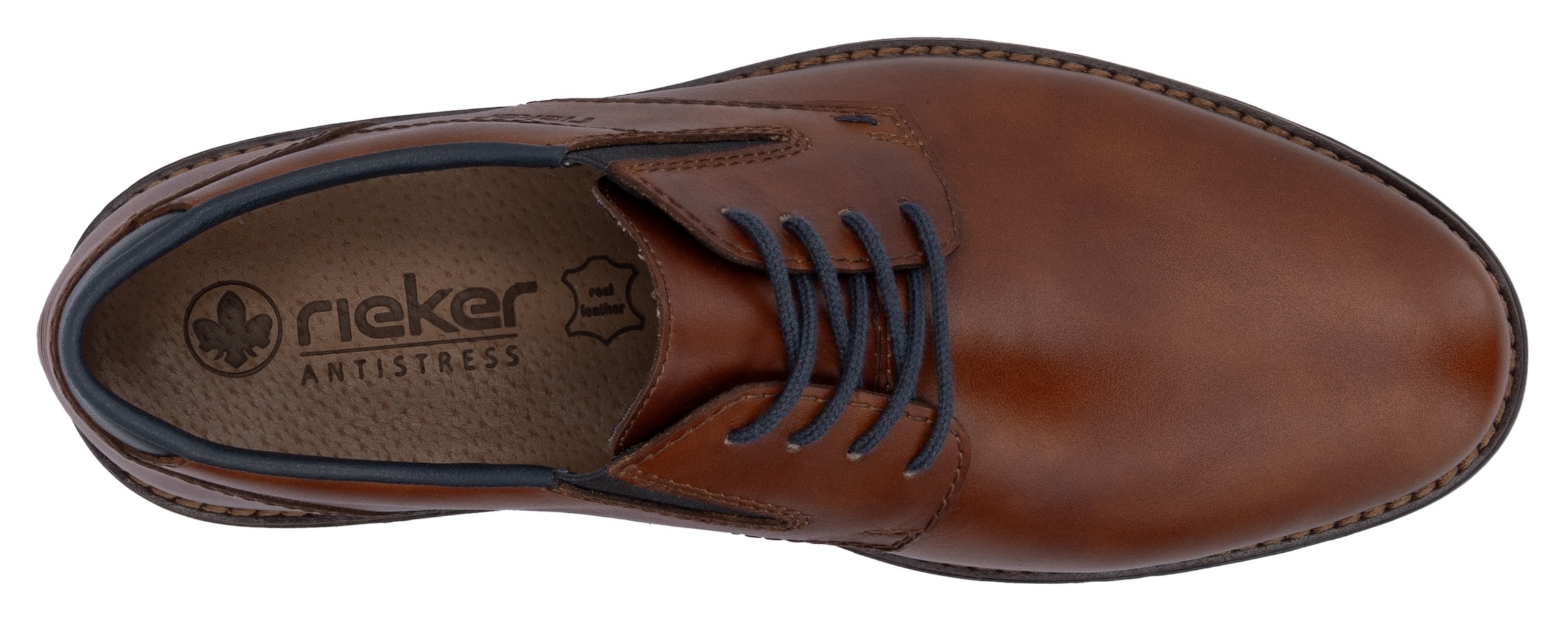 Rieker Schnürschuh, mit Stretch, Freizeitschuh, Halbschuh, Schnürschuh
