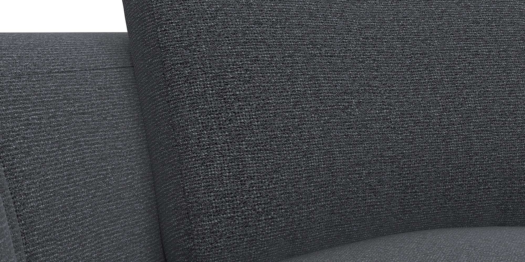 FLEXLUX Ecksofa »Torino, rund, L-Form, Sofa-Ecke mit Ottomane«, Modernes, organisches Sofa-Design, Kaltschaum, Wellenunterfederung